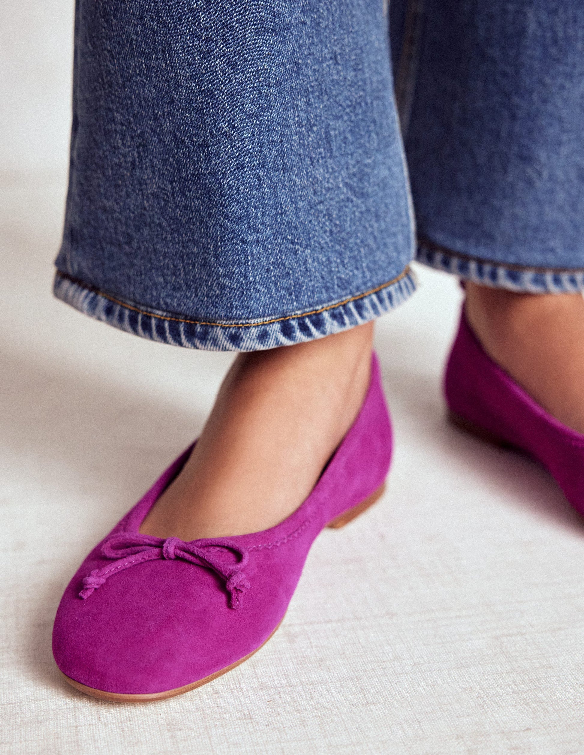 Kitty Flexi Sole Ballet Flats-Regal Purple-2