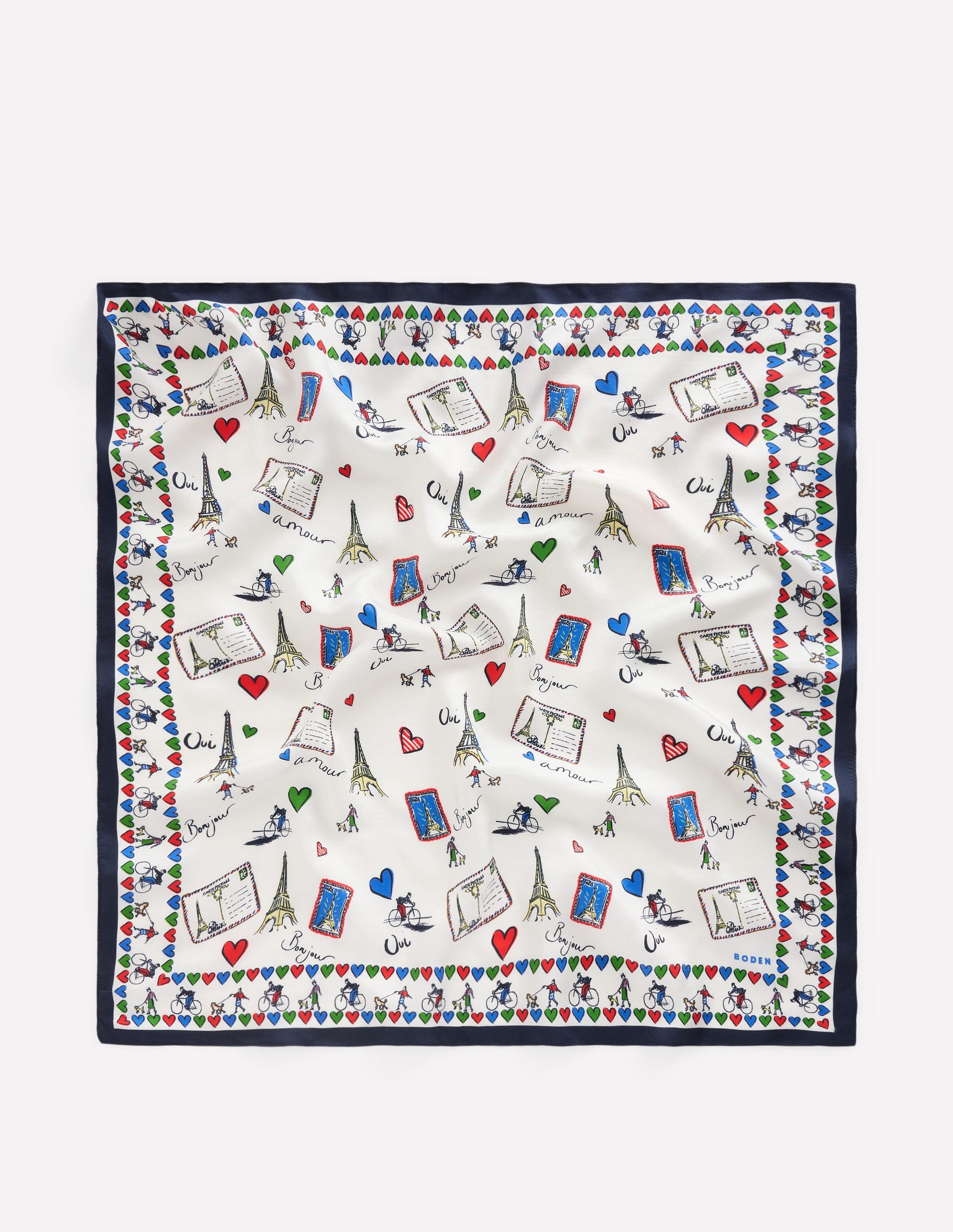 Silk Square Scarf-Postcard-4