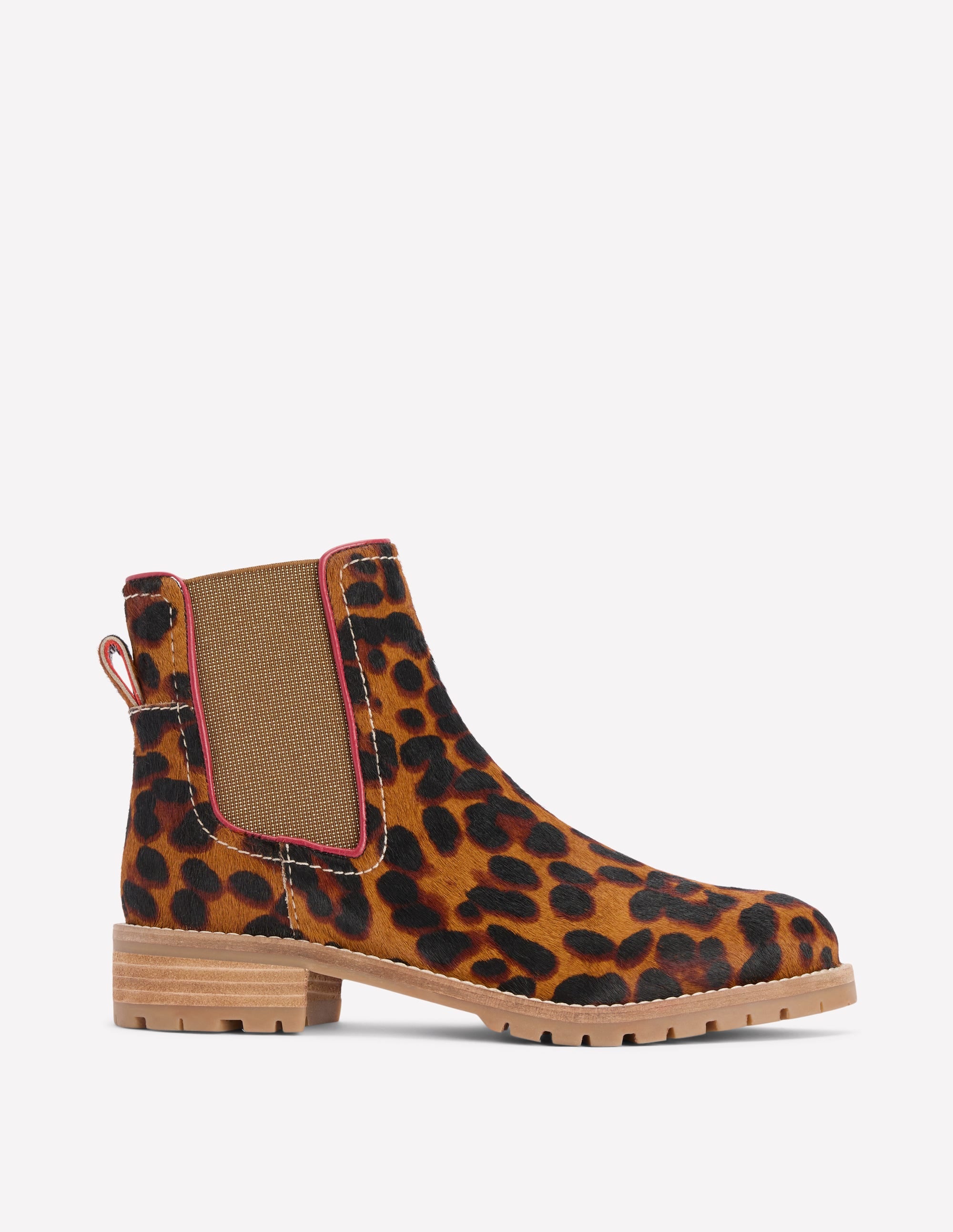 Freya Chelsea Boots-Leopard - Image 1