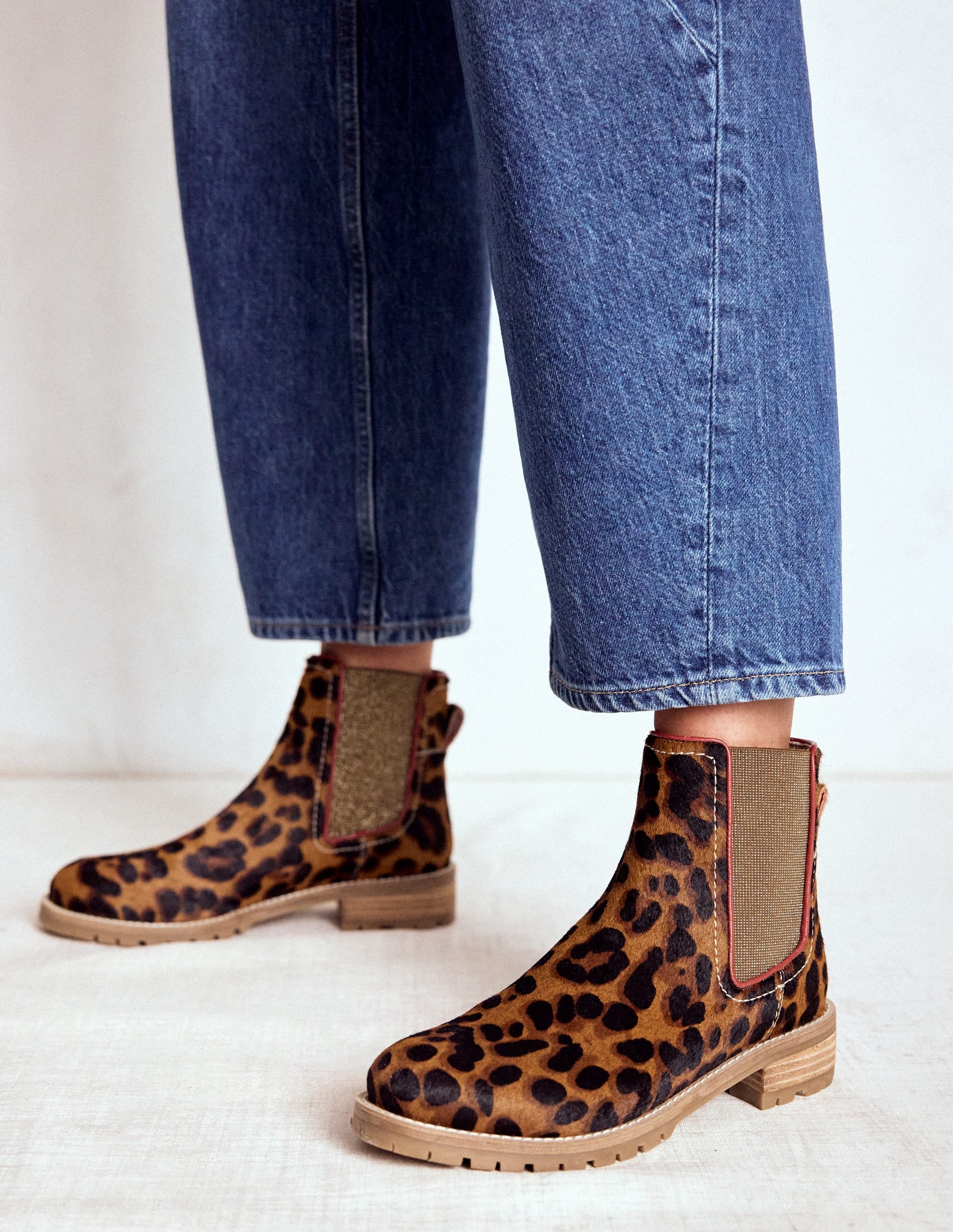 Freya Chelsea Boots-Leopard - Image 2