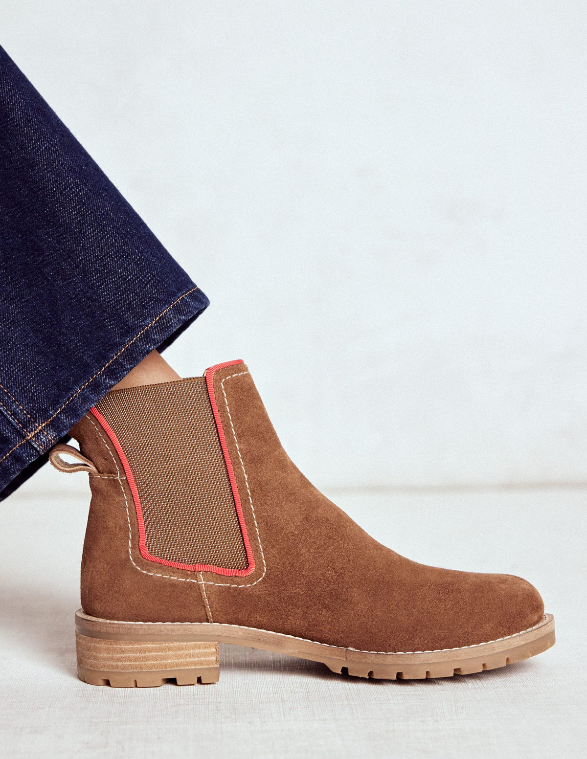 Freya Chelsea Boots-Tan - Image 2