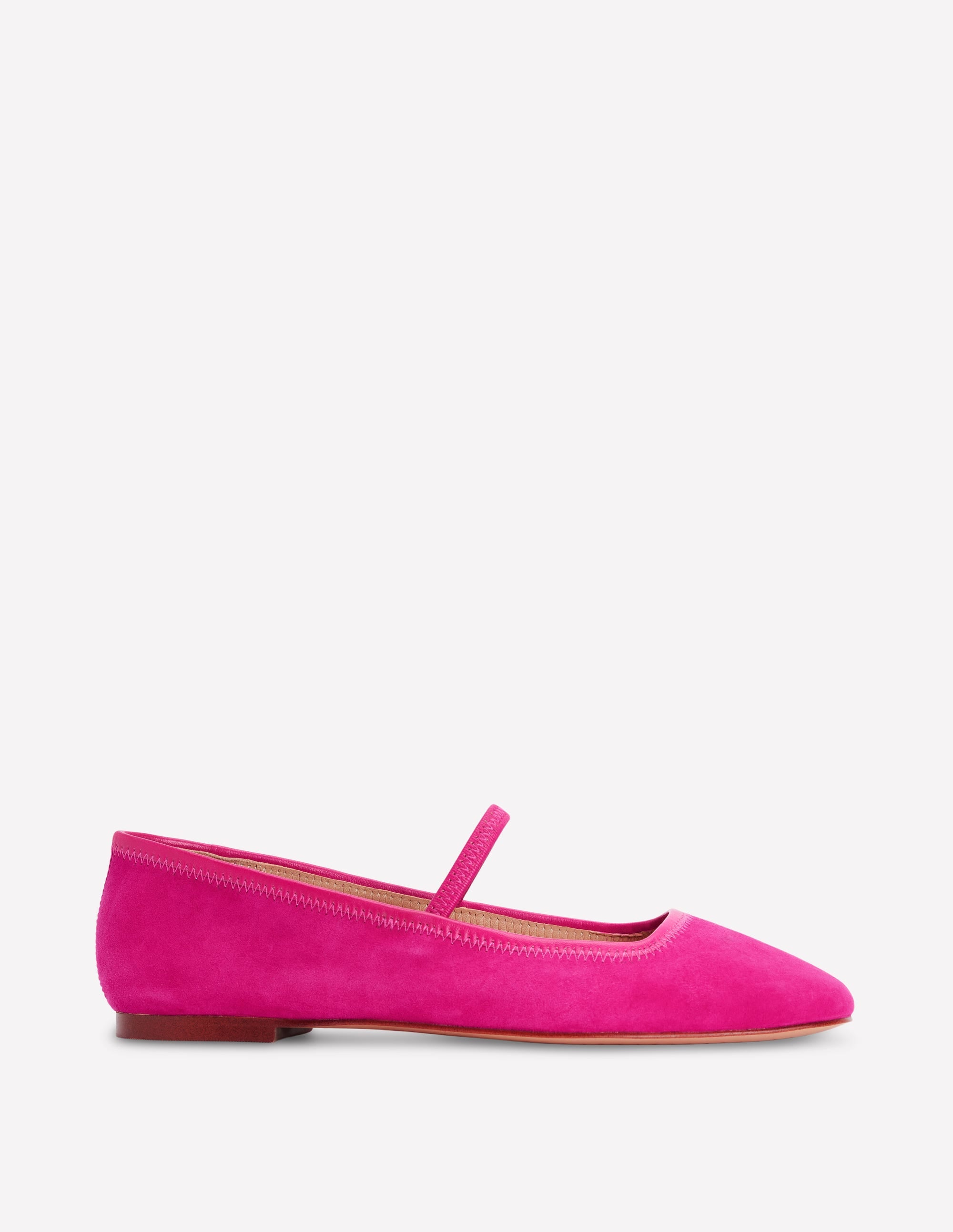 Thea Mary Jane Ballet Flats-Pink Peony - Image 1