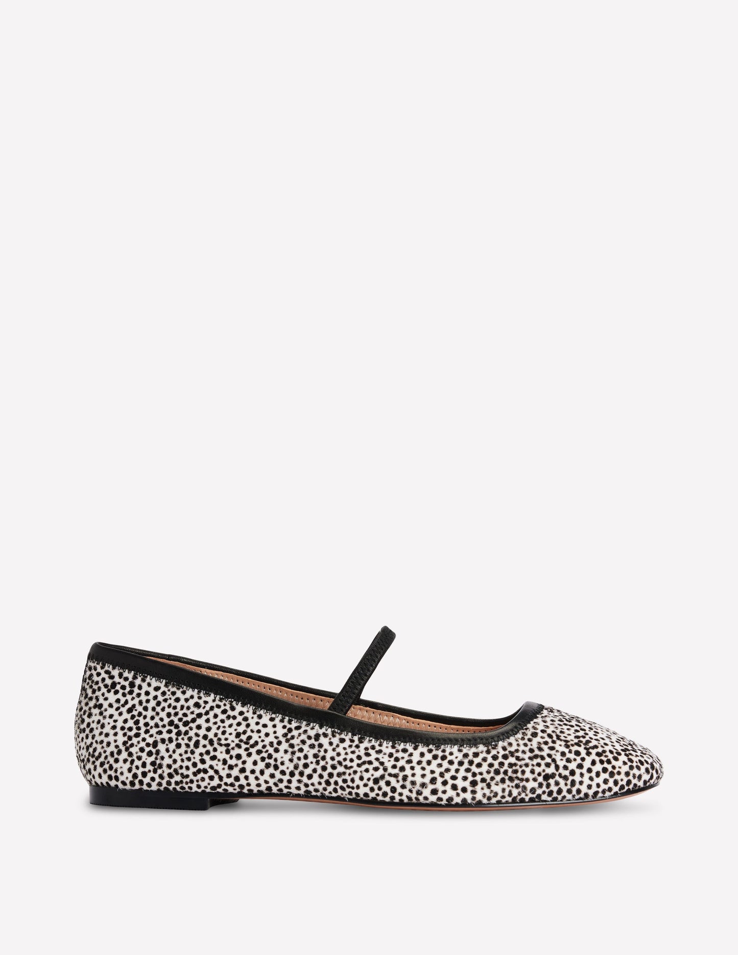 Thea Mary Jane Ballet Flats-Dalmation Pony