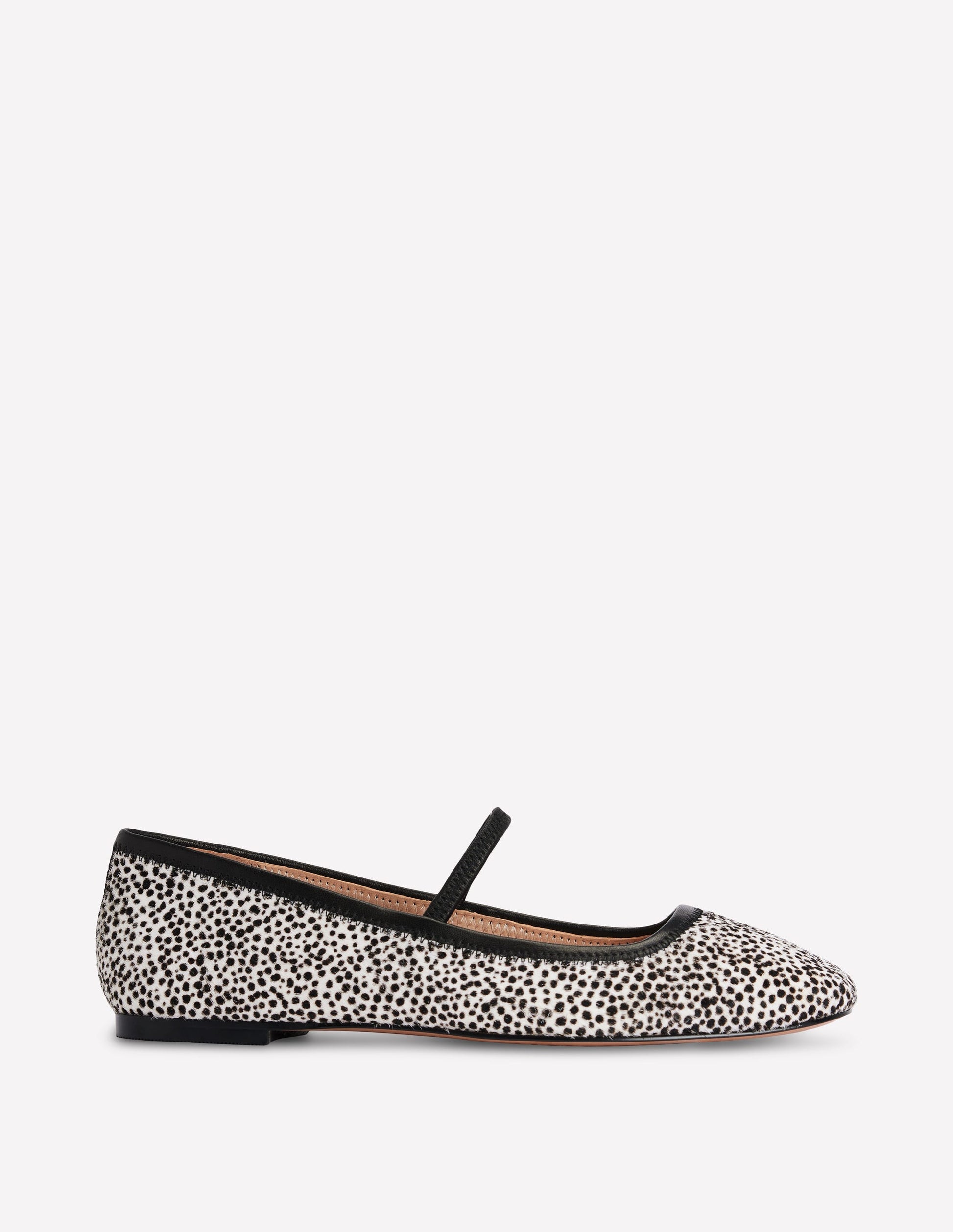 Thea Mary Jane Ballet Flats-Dalmation Pony-1