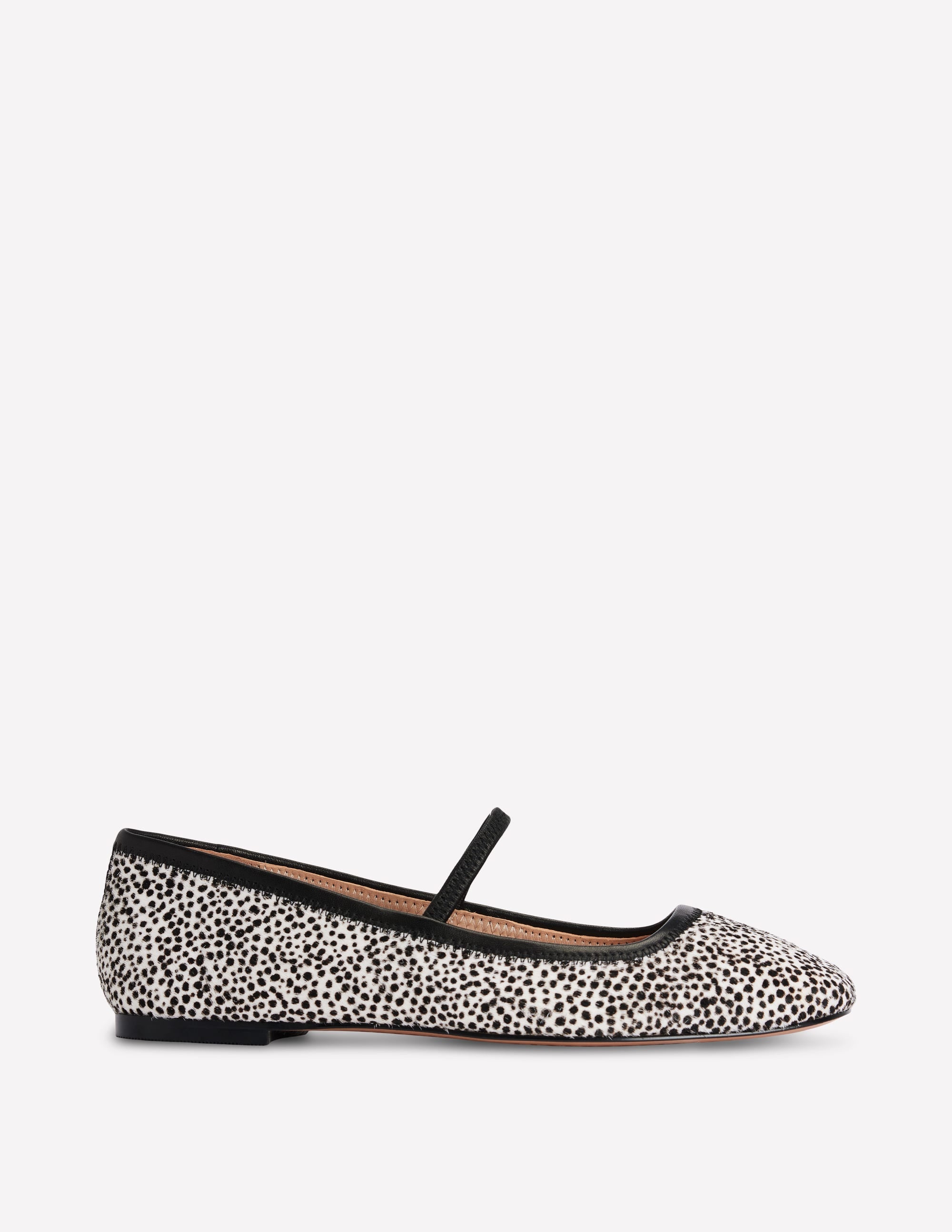 Thea Mary Jane Ballet Flats-Dalmation Pony - Image 1