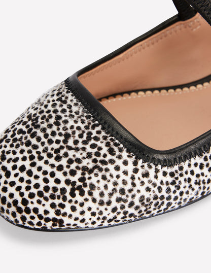 Thea Mary Jane Ballet Flats-Dalmation Pony-4