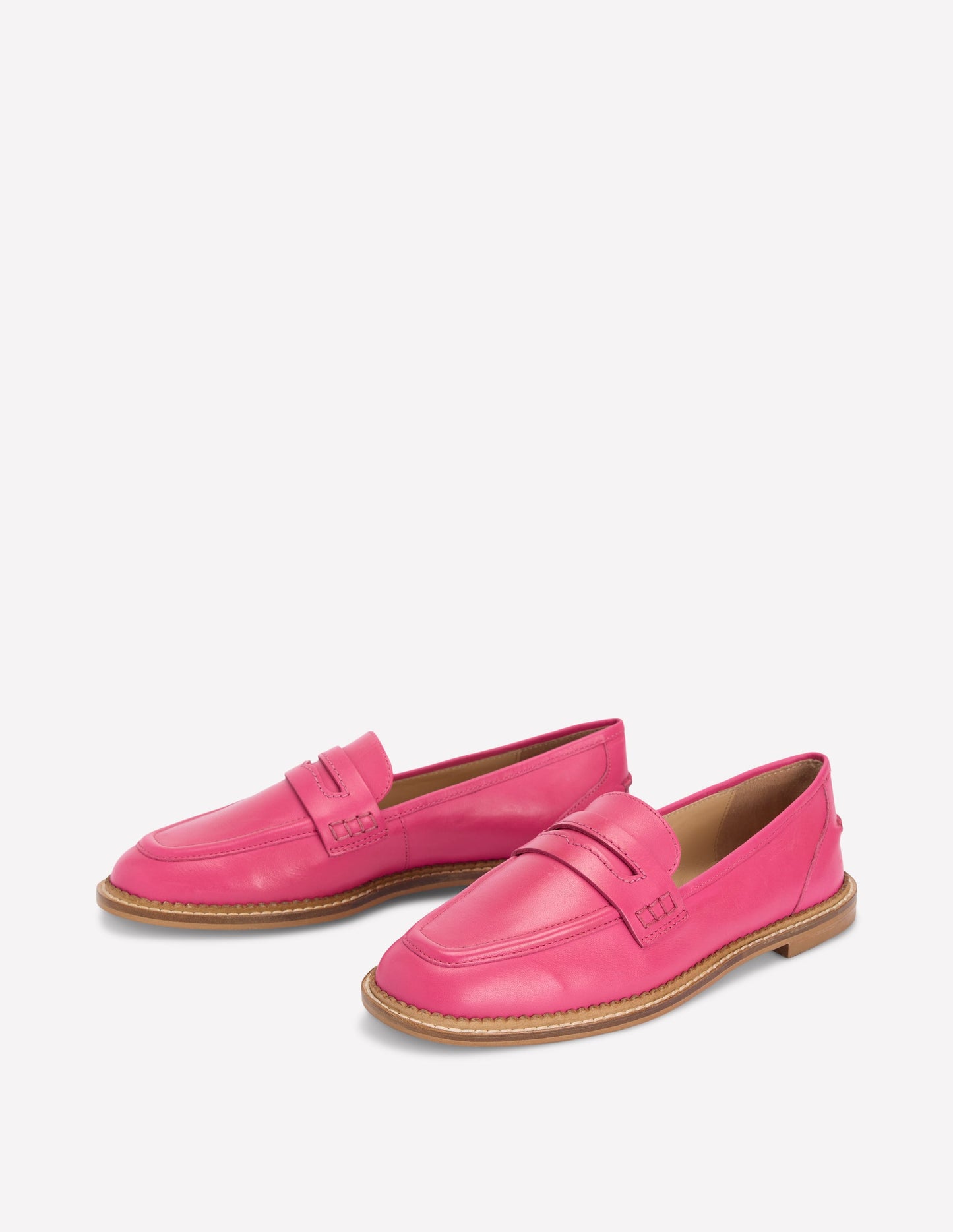 Nya Penny Loafers-Pink