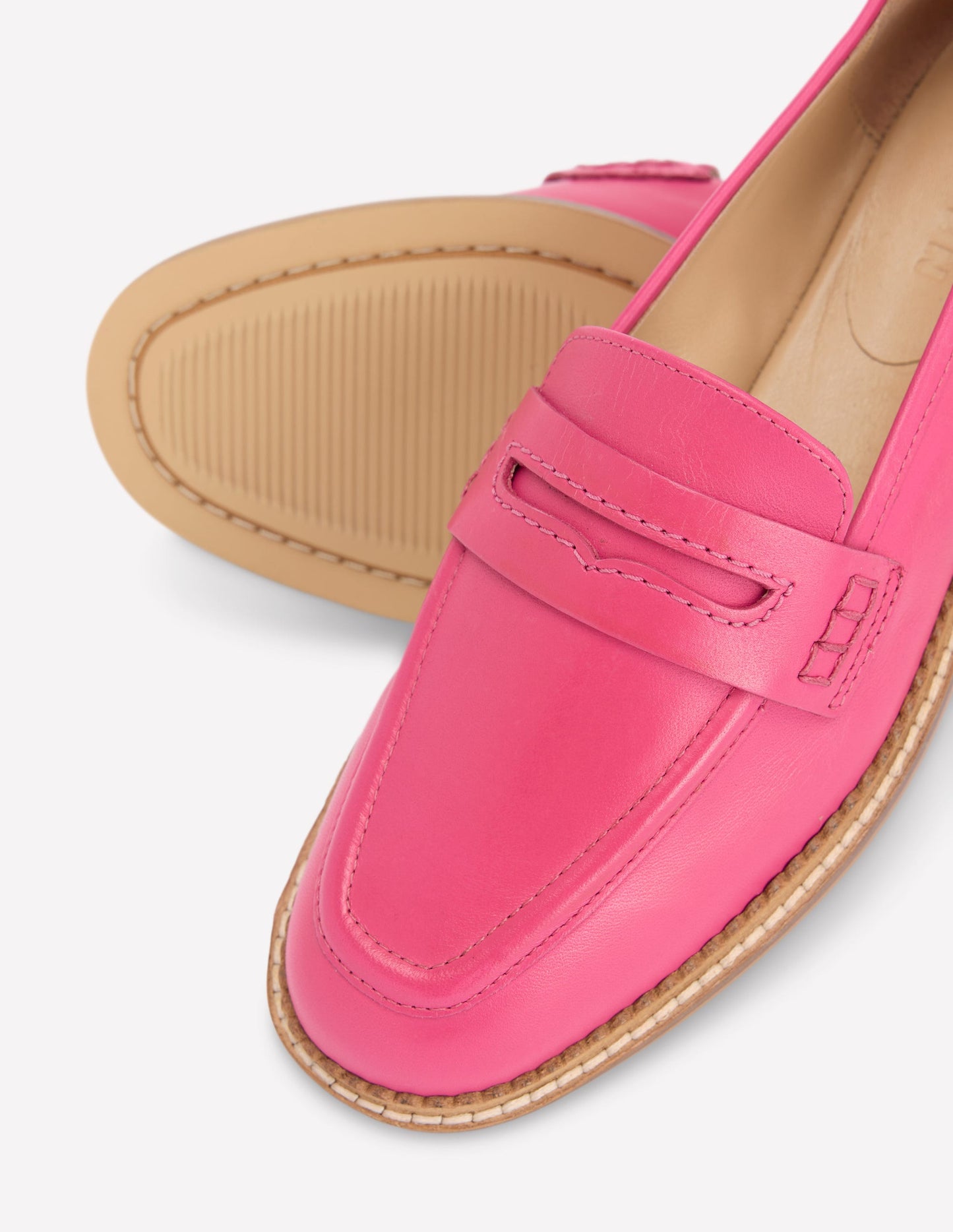 Nya Penny Loafers-Pink