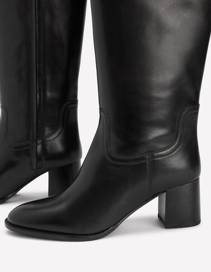 Skye Smart Knee Boots-Black-4