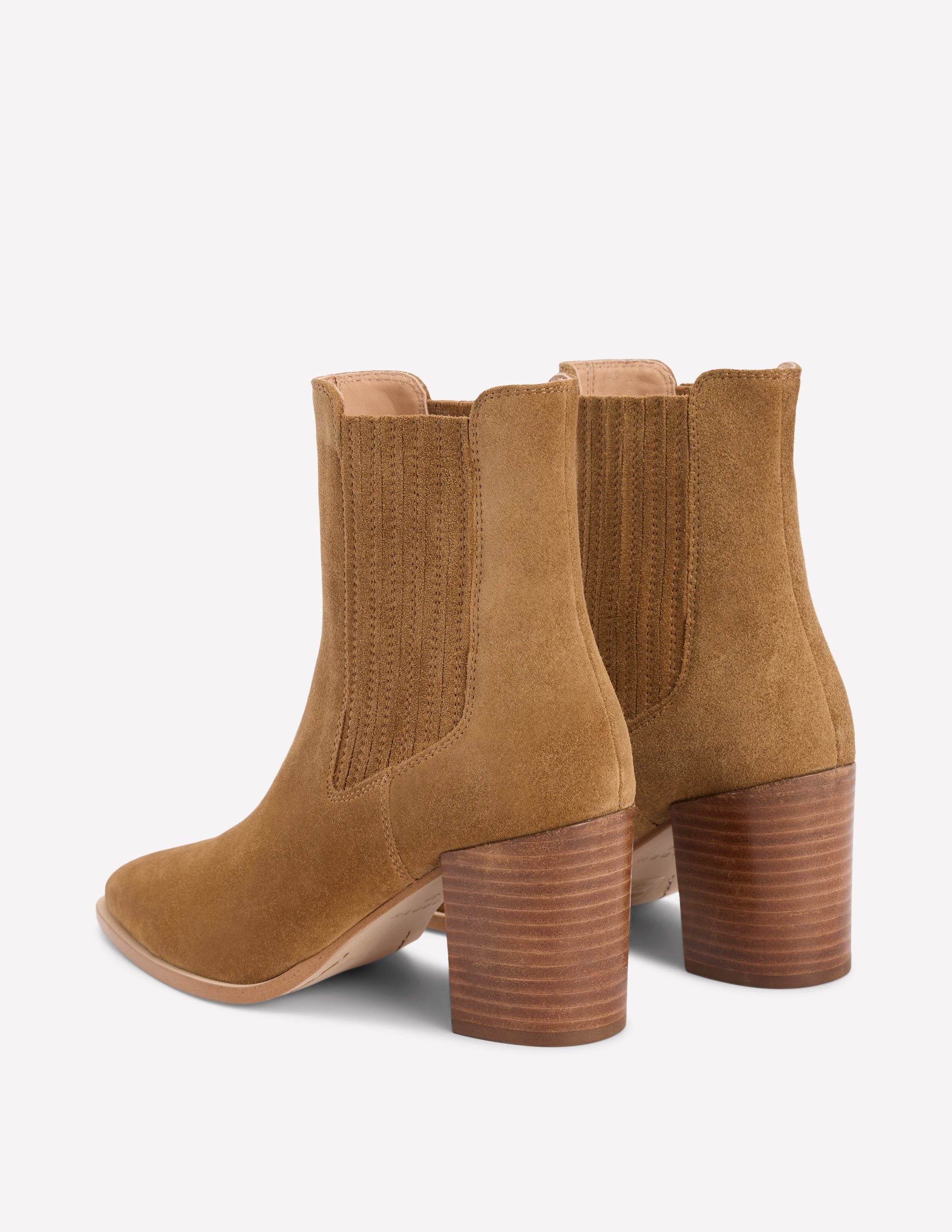 Point Casual Ankle Boots-Tobacco - Image 5