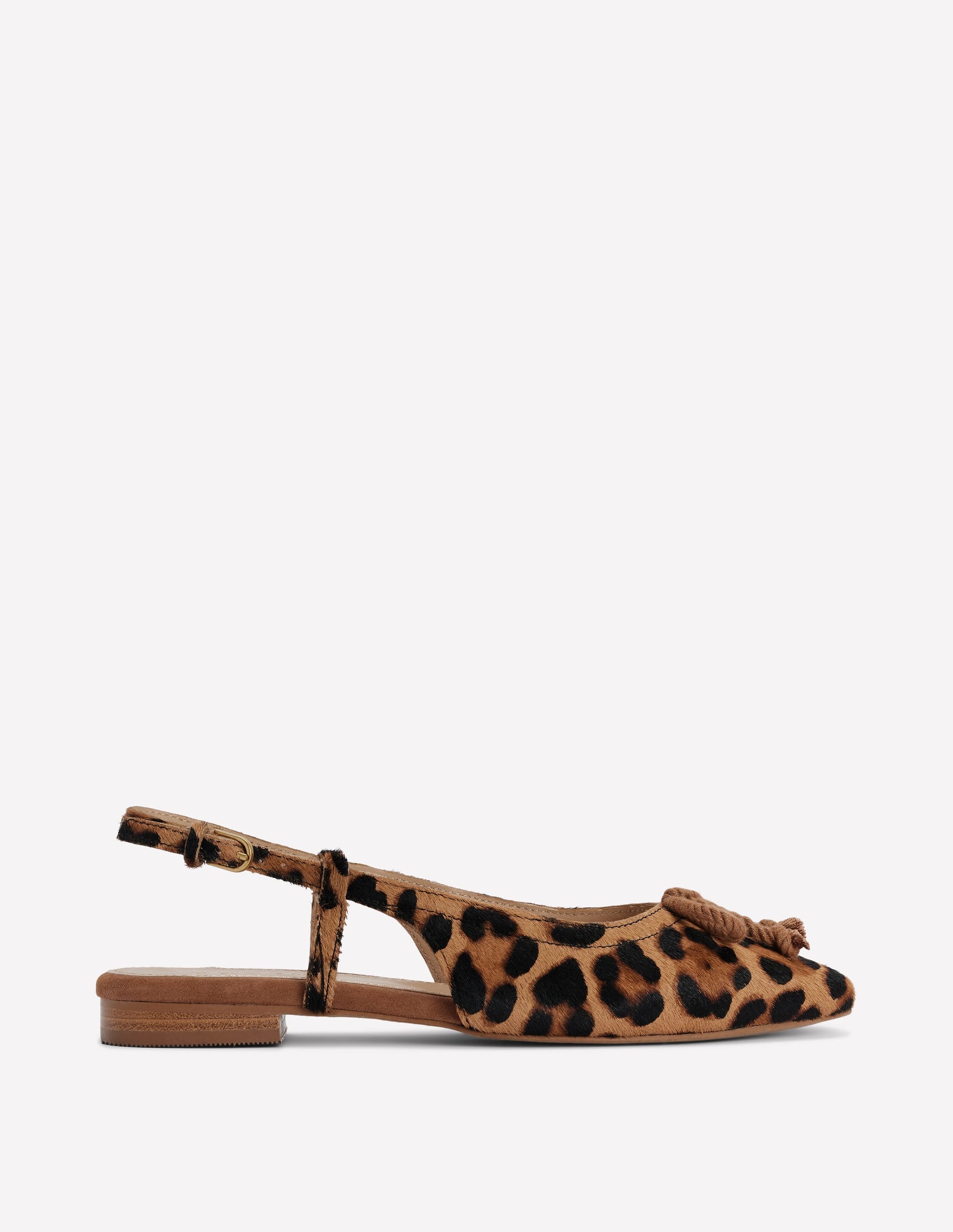 Easy Slingback Flats-Classic Leopard-1