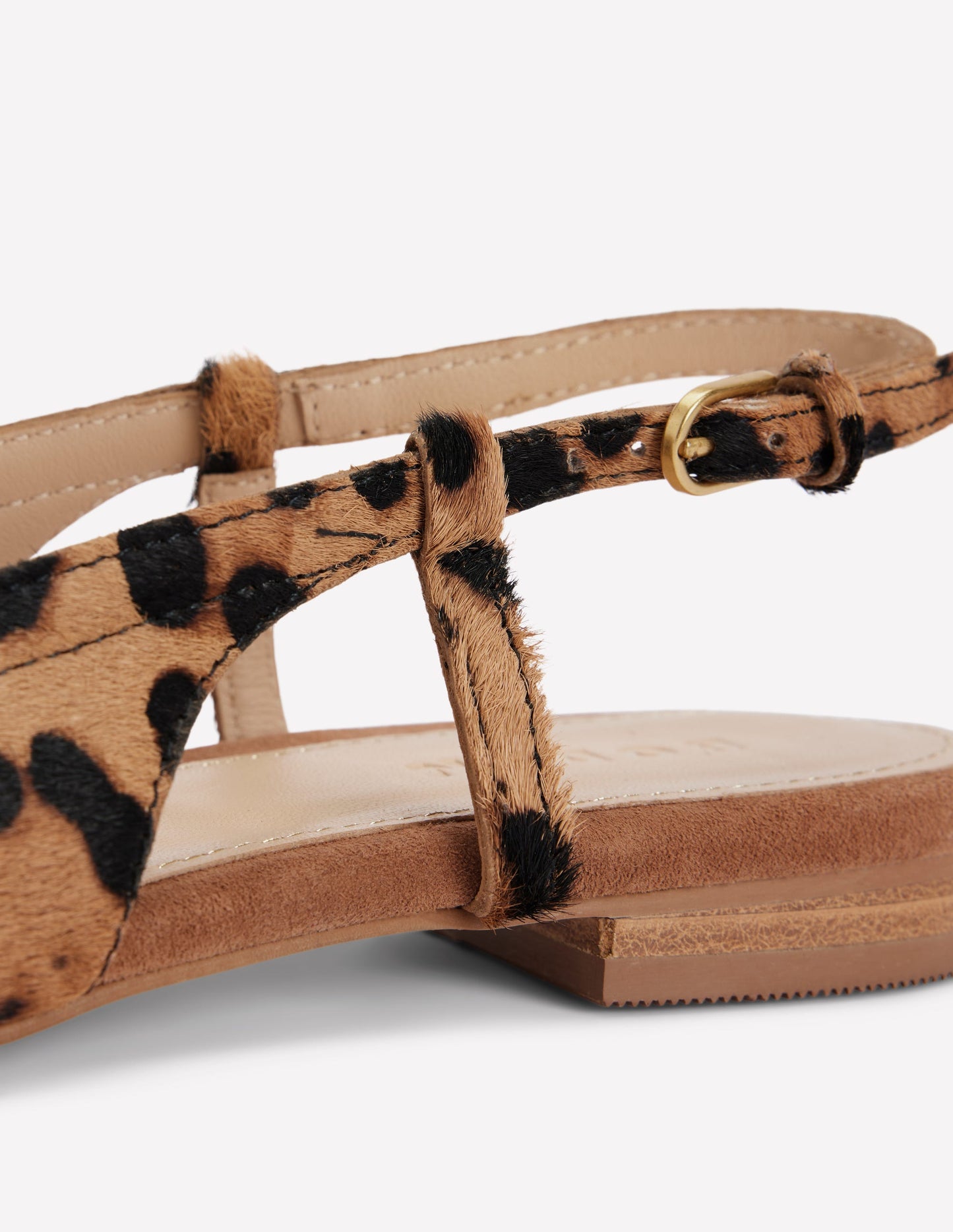 Easy Slingback Flats-Classic Leopard