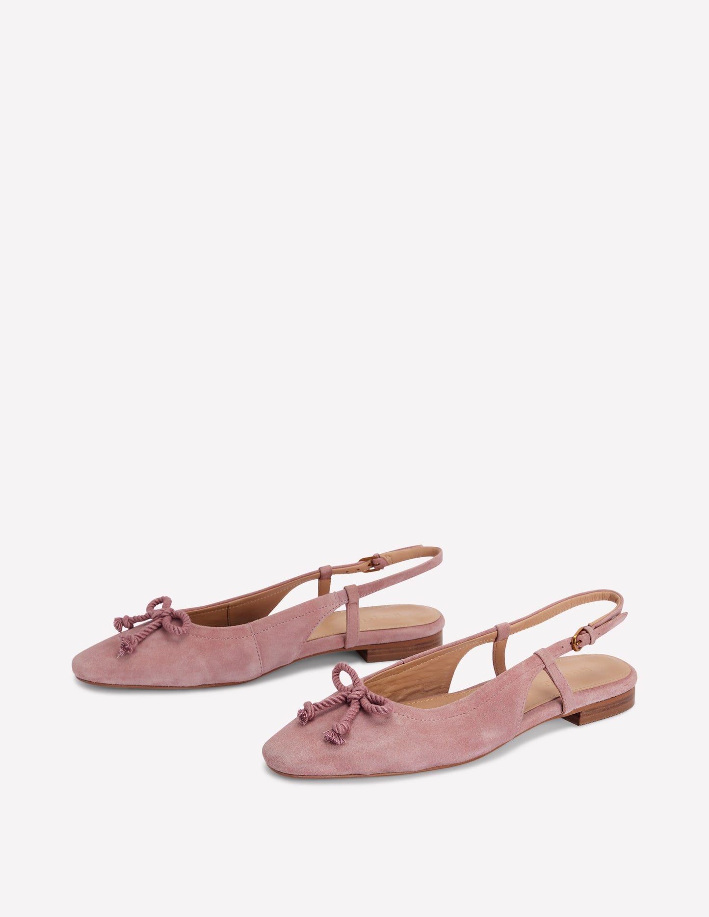Easy Slingback Flats-Blush