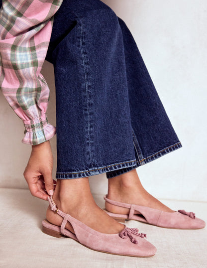 Easy Slingback Flats-Blush-2