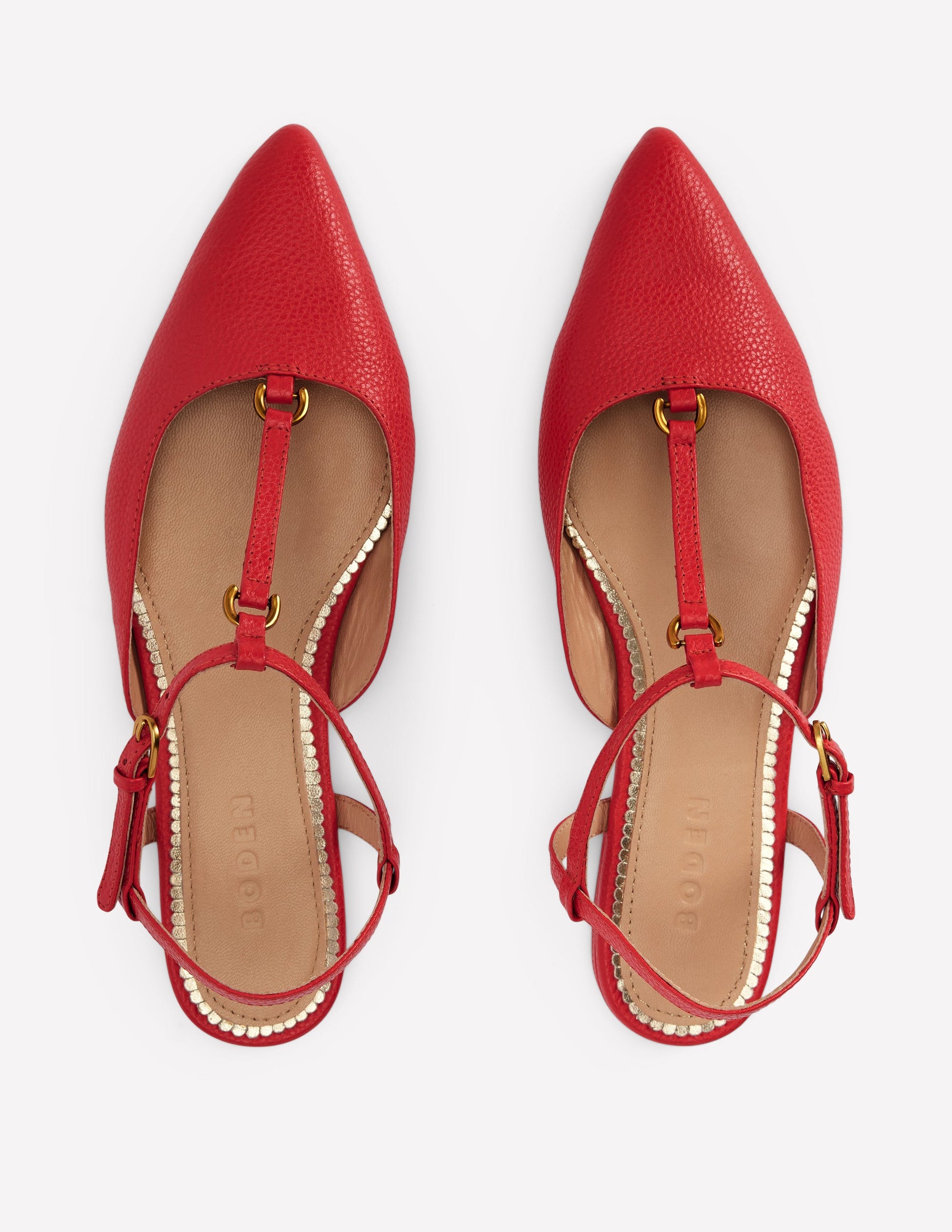 T-Bar Point Flats-Post Box Red-5