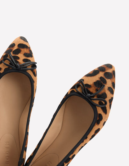 Point Flexi Sole Flats-Classic Leopard-4