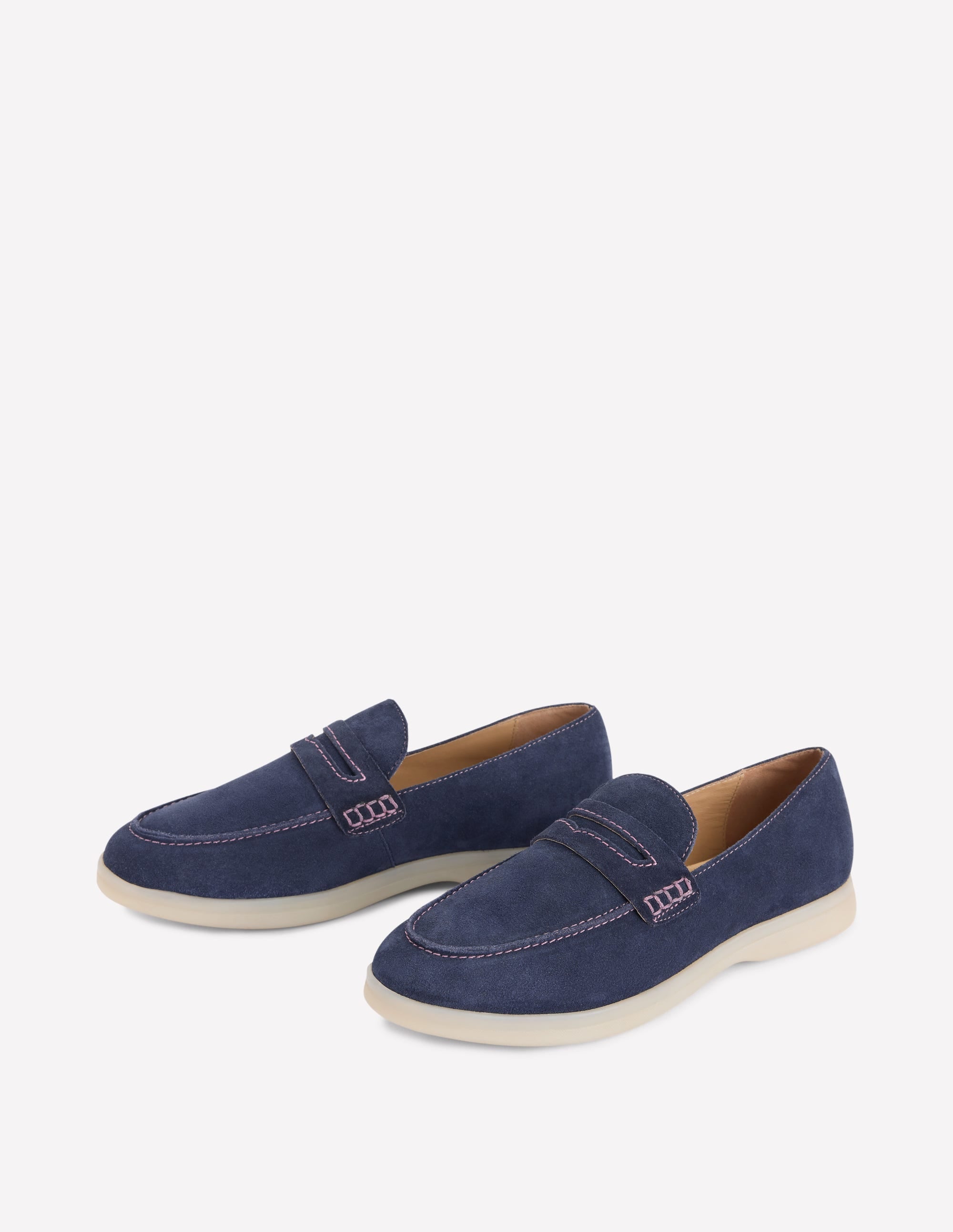 Easy soft loafers-Navy - Image 3