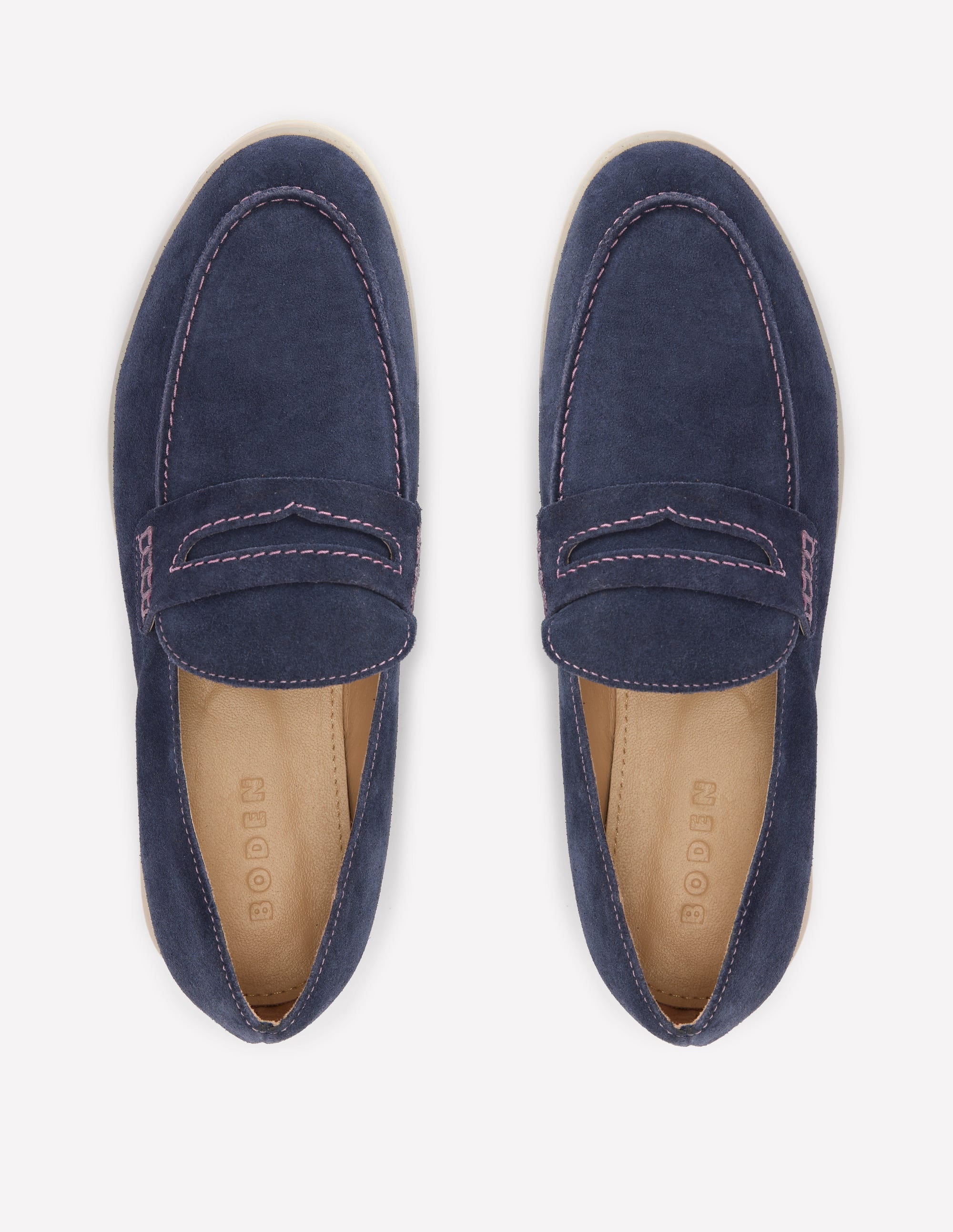 Easy soft loafers-Navy - Image 5