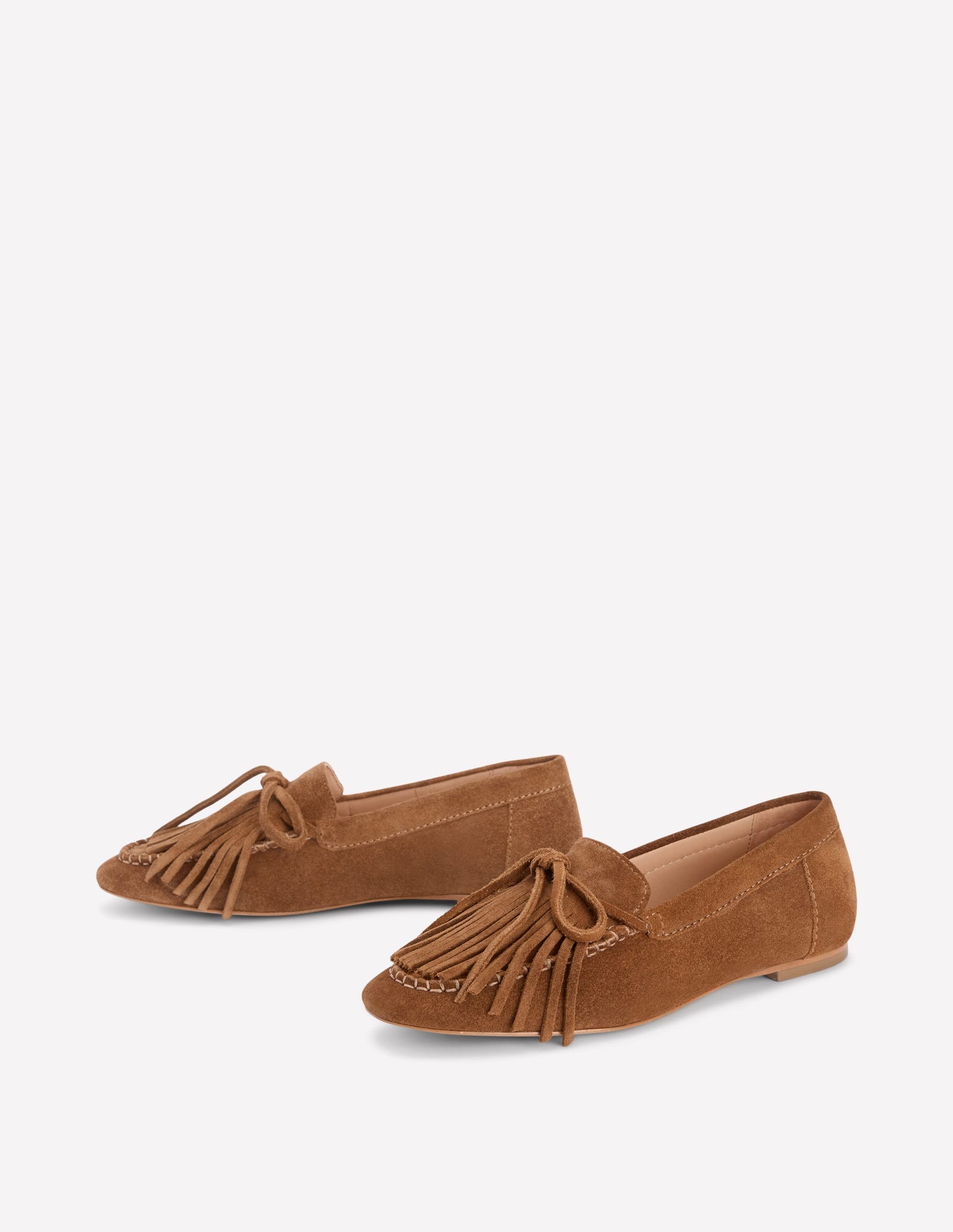 Soft Tassel Deck Shoes-Tan