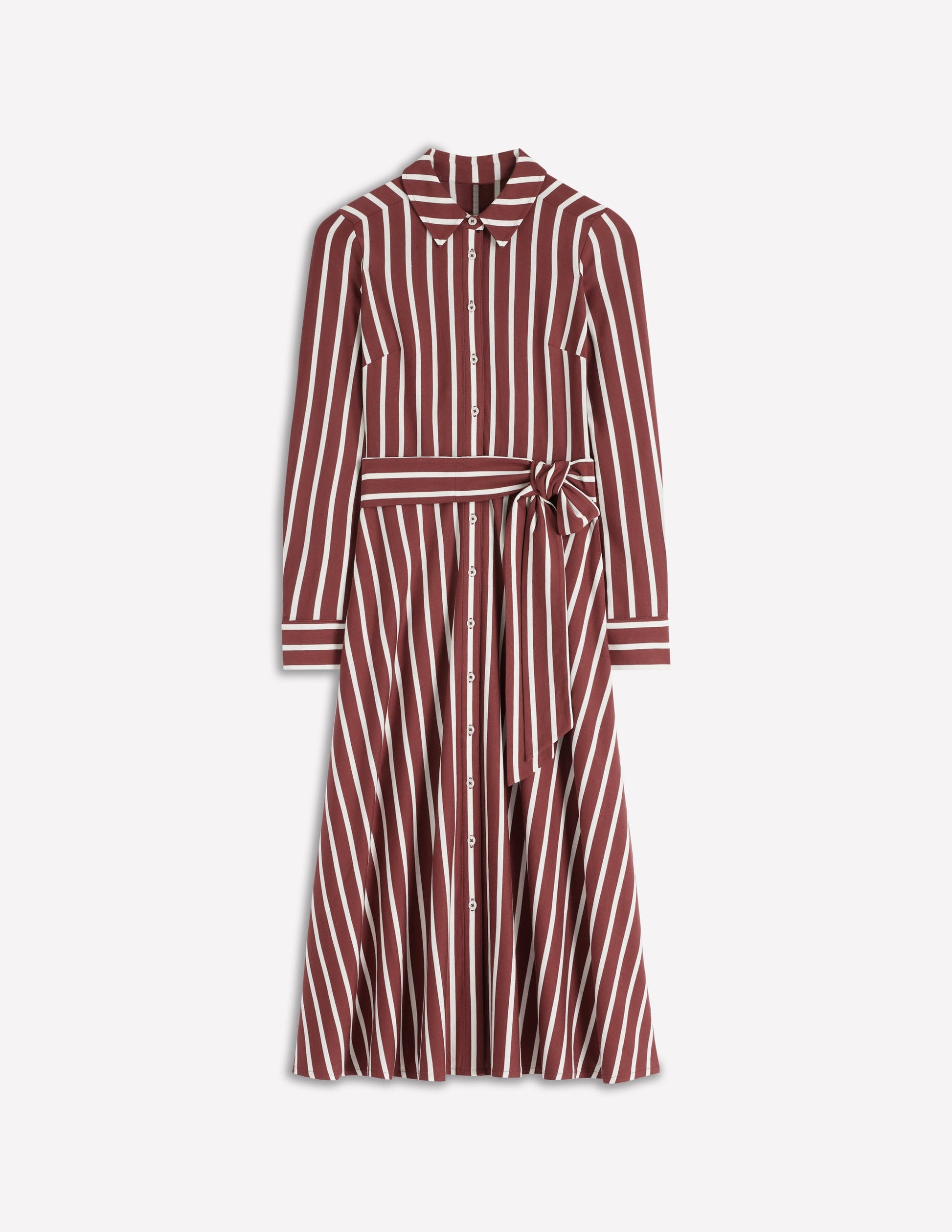 orange boden dress Rosa Halter Linen Midi Dress - Burnt Orange