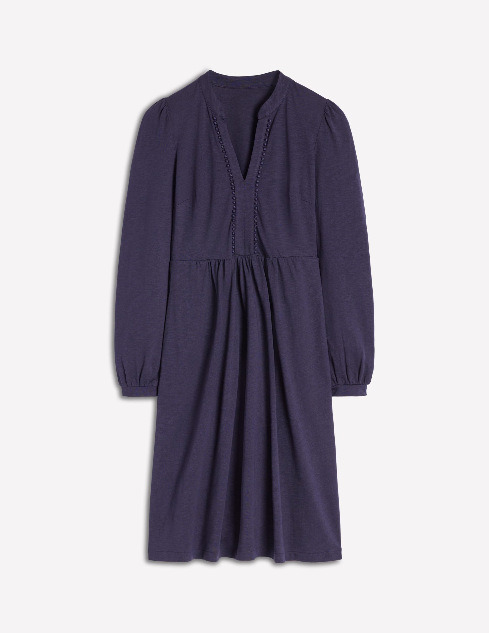 Boden Women's Naomi Relaxed Jersey Dress in Blue | Size 14 Boden Women's Naomi Relaxed Jersey Dress in Blue | Size 14