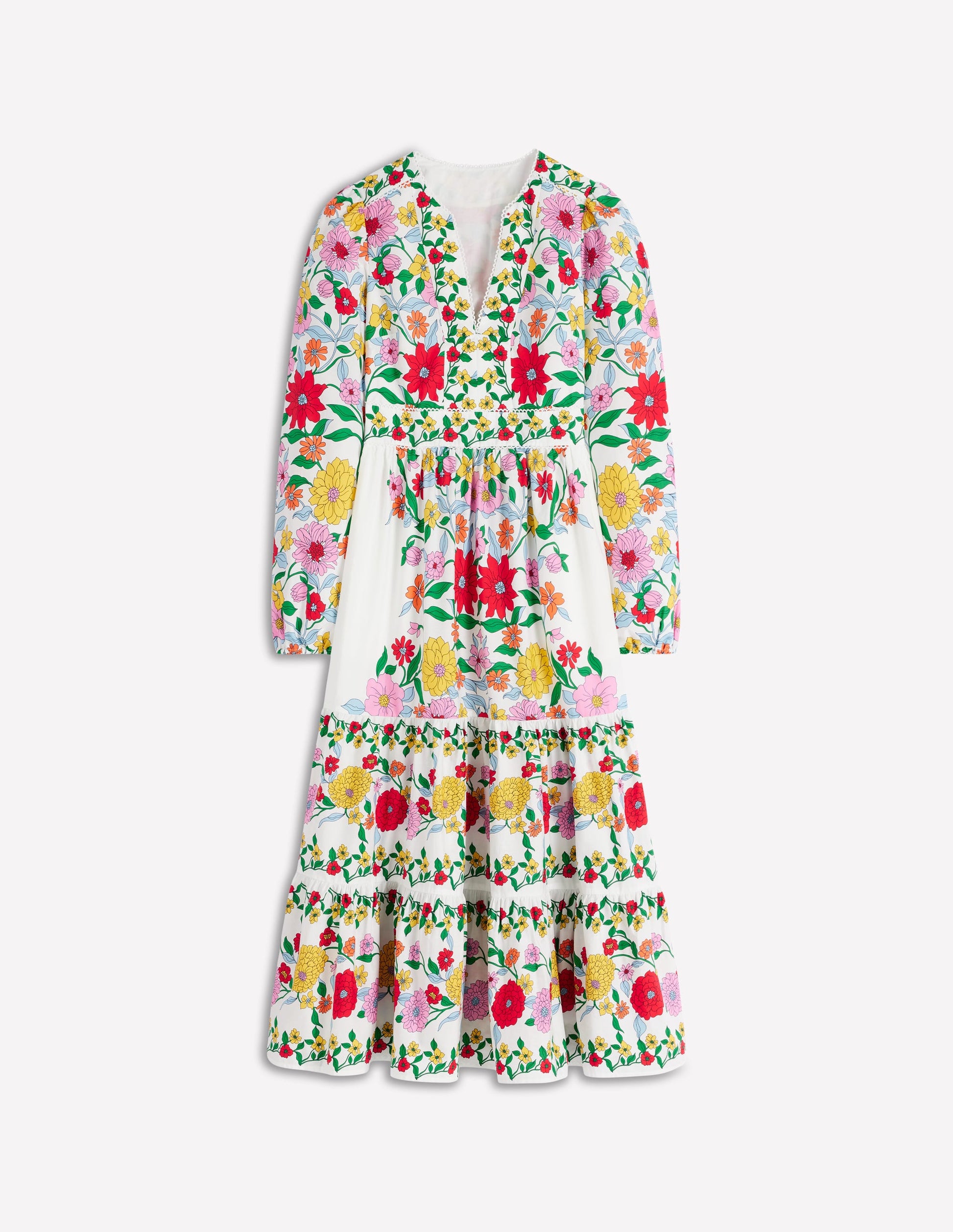 Violet Midi Dress-Multi, Dahlia Trail-6