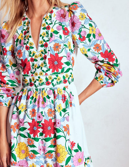 Violet Midi Dress-Multi, Dahlia Trail-2