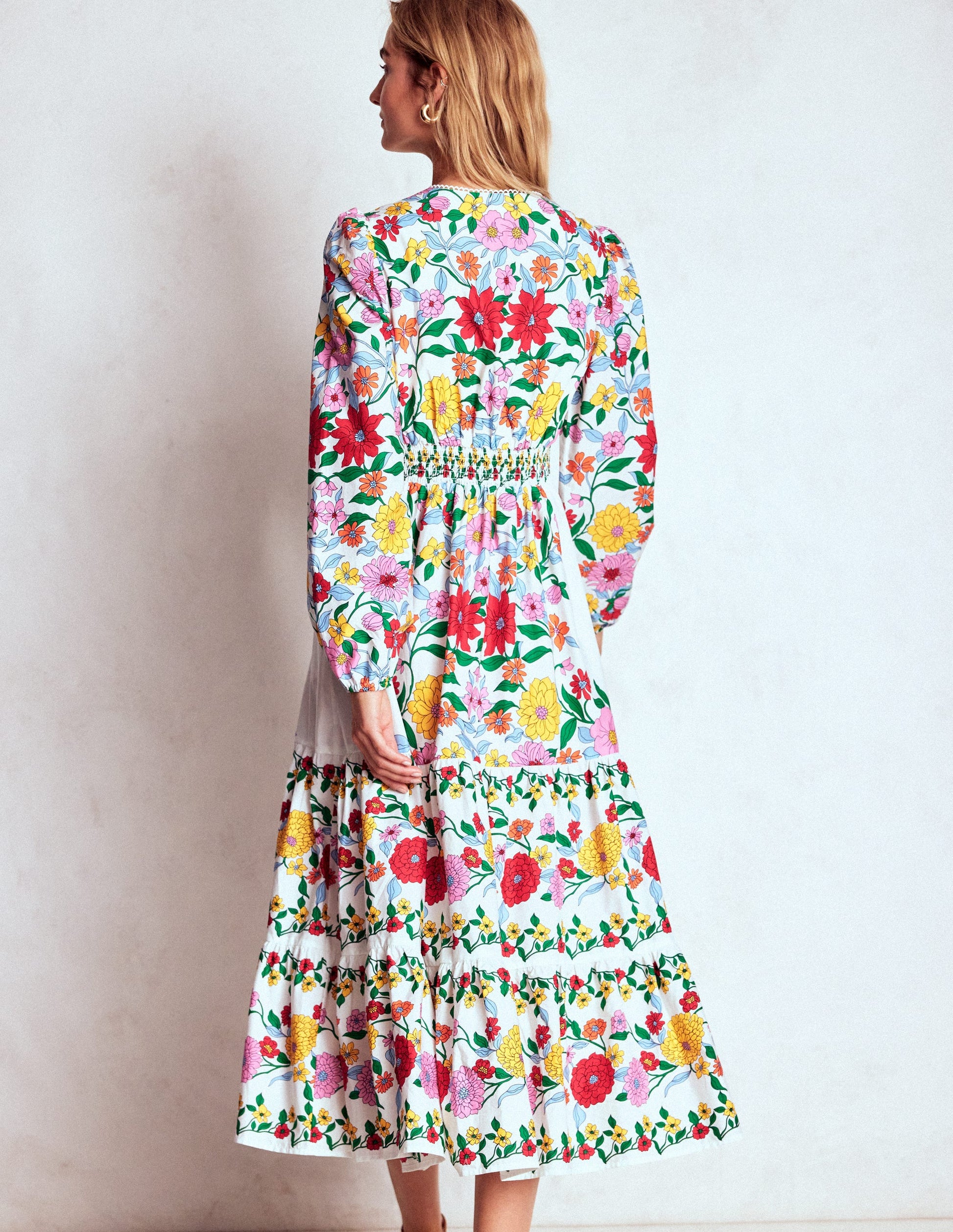 Violet Midi Dress-Multi, Dahlia Trail-3