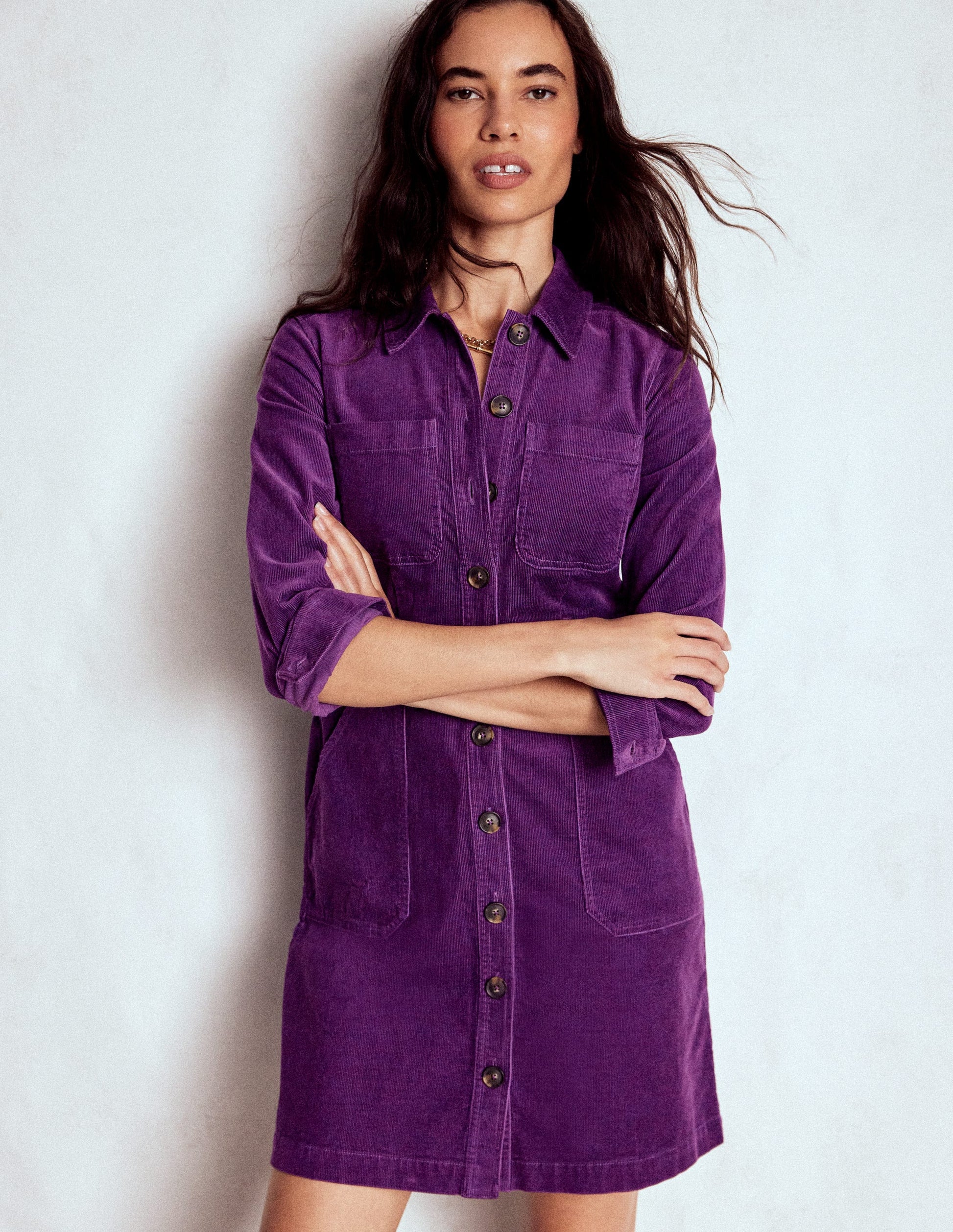 boden amanda cord short dress Buy Boden Purple Amanda Cord Short Dress from Next USA