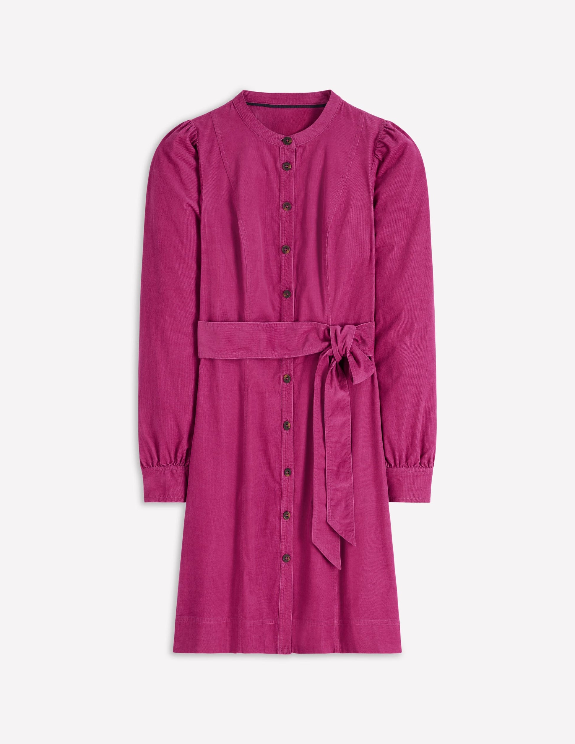 boden cord shirt dress Amanda Cord Short Dress - Chestnut
