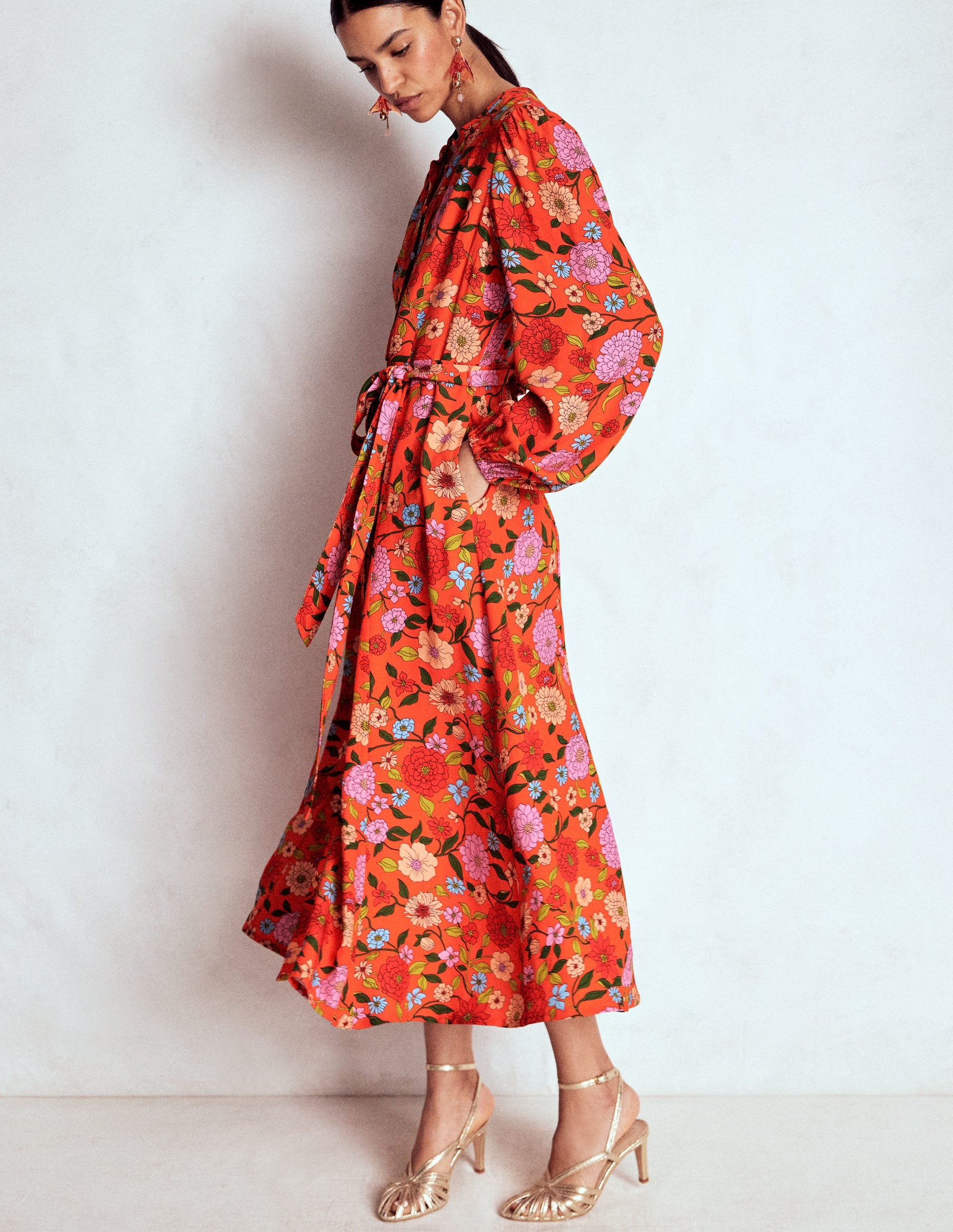boden viola maxi shirt dress Buy Boden Brown Mae Occasion Maxi Shirt Dress from Next USA
