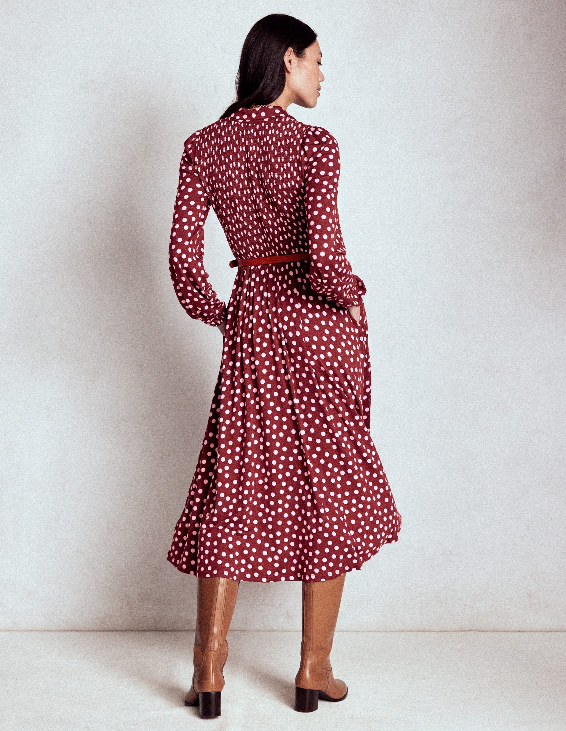 penelope jersey dress Marcella | Penelope Long Sleeve Dress in Oat | Women's Size XXS | European Ribbed Jersey
