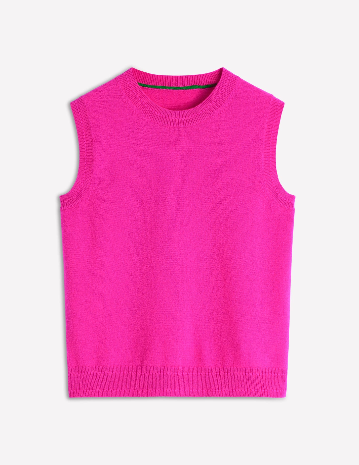 Eva Cashmere Vest-Pop Pansy