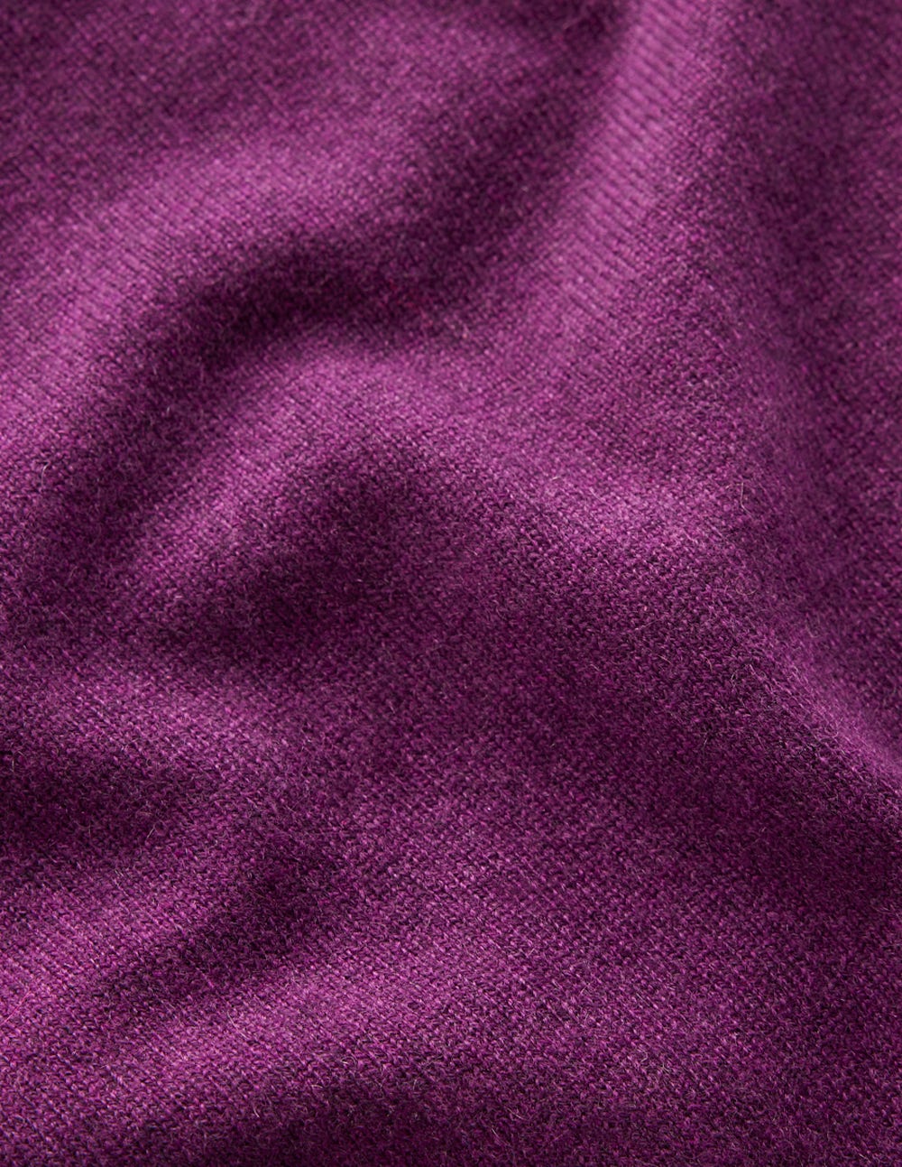 Eva Cashmere Vest-Plum Melange