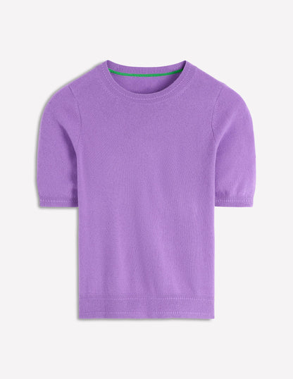 Eva Cashmere T-Shirt-Purple Topaz-5
