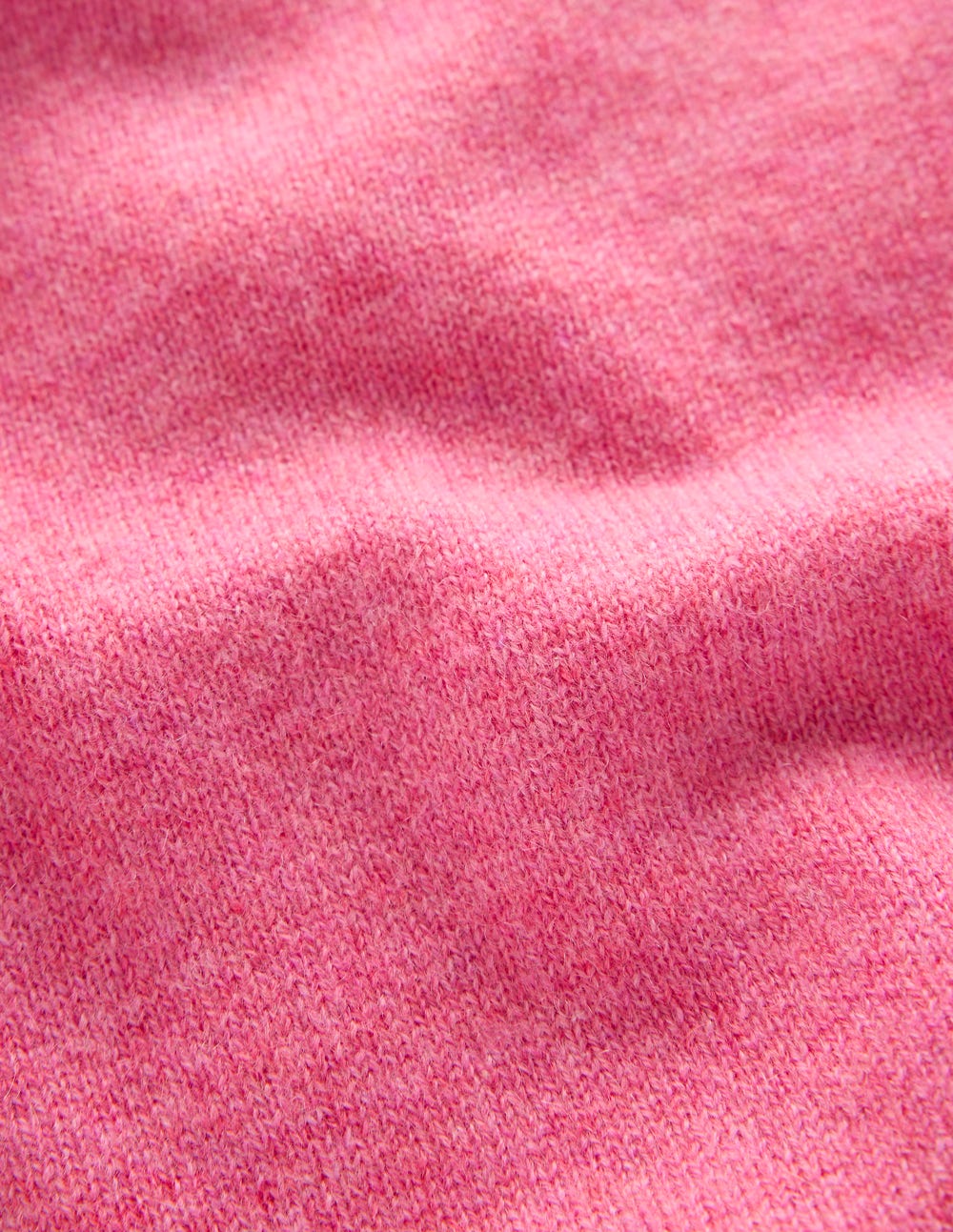 Eva Cashmere T-Shirt-Rose Pink Melange-7