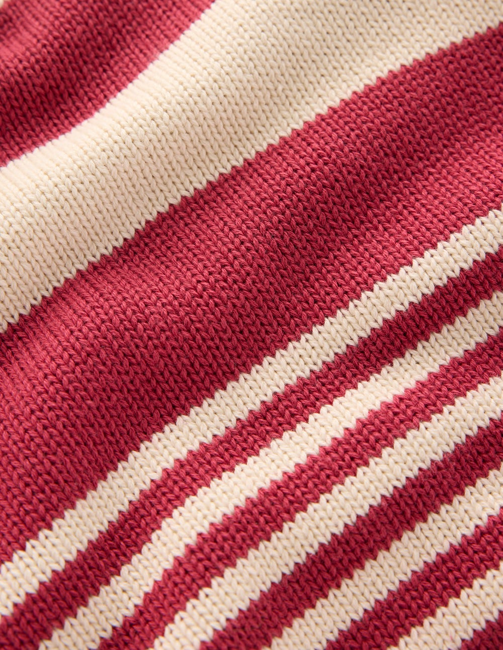 Jemma Chunky Cotton Sweater-Warm Ivory/ Terracotta-7