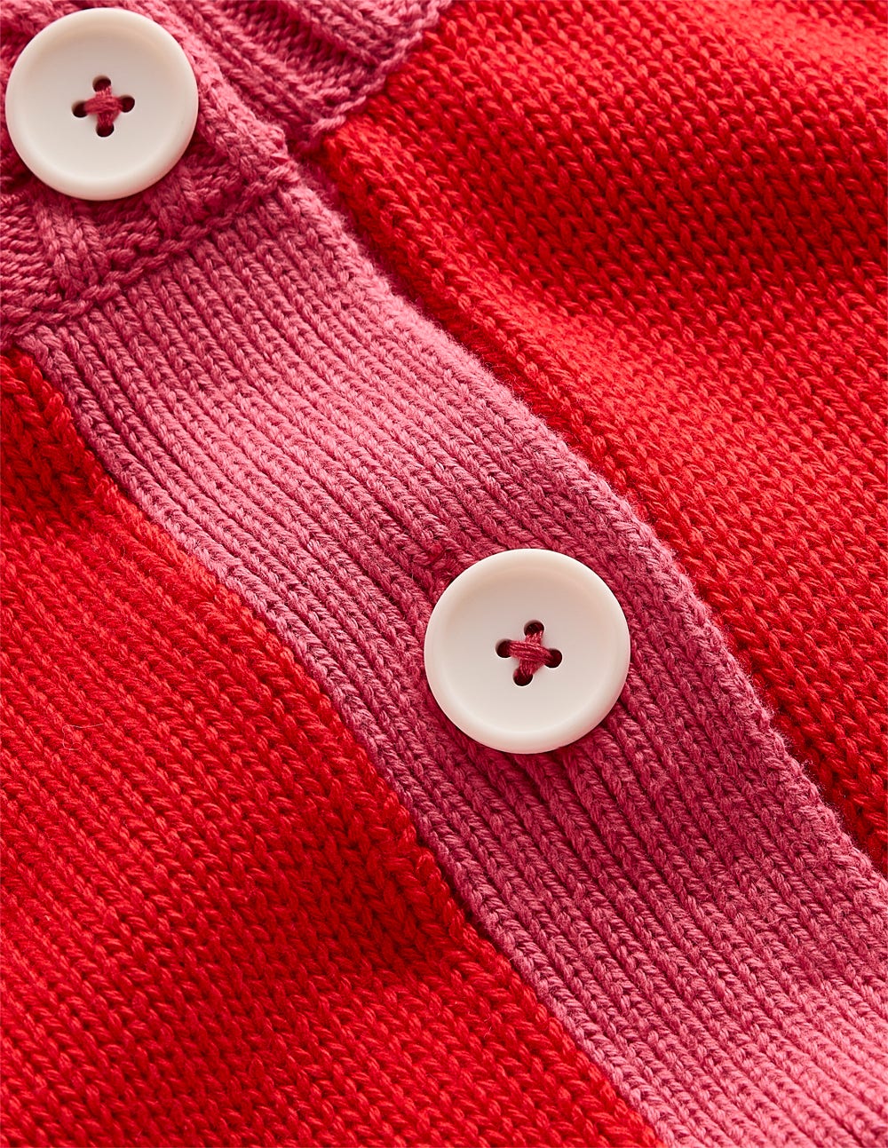 Jemma Chunky Cotton Cardigan-Poppy Red - Image 6