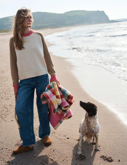 Marion Merino Sweater-Warm Ivory, Colourblock-5