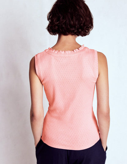 Jersey Henley Pajama Vest-Light Pink-3