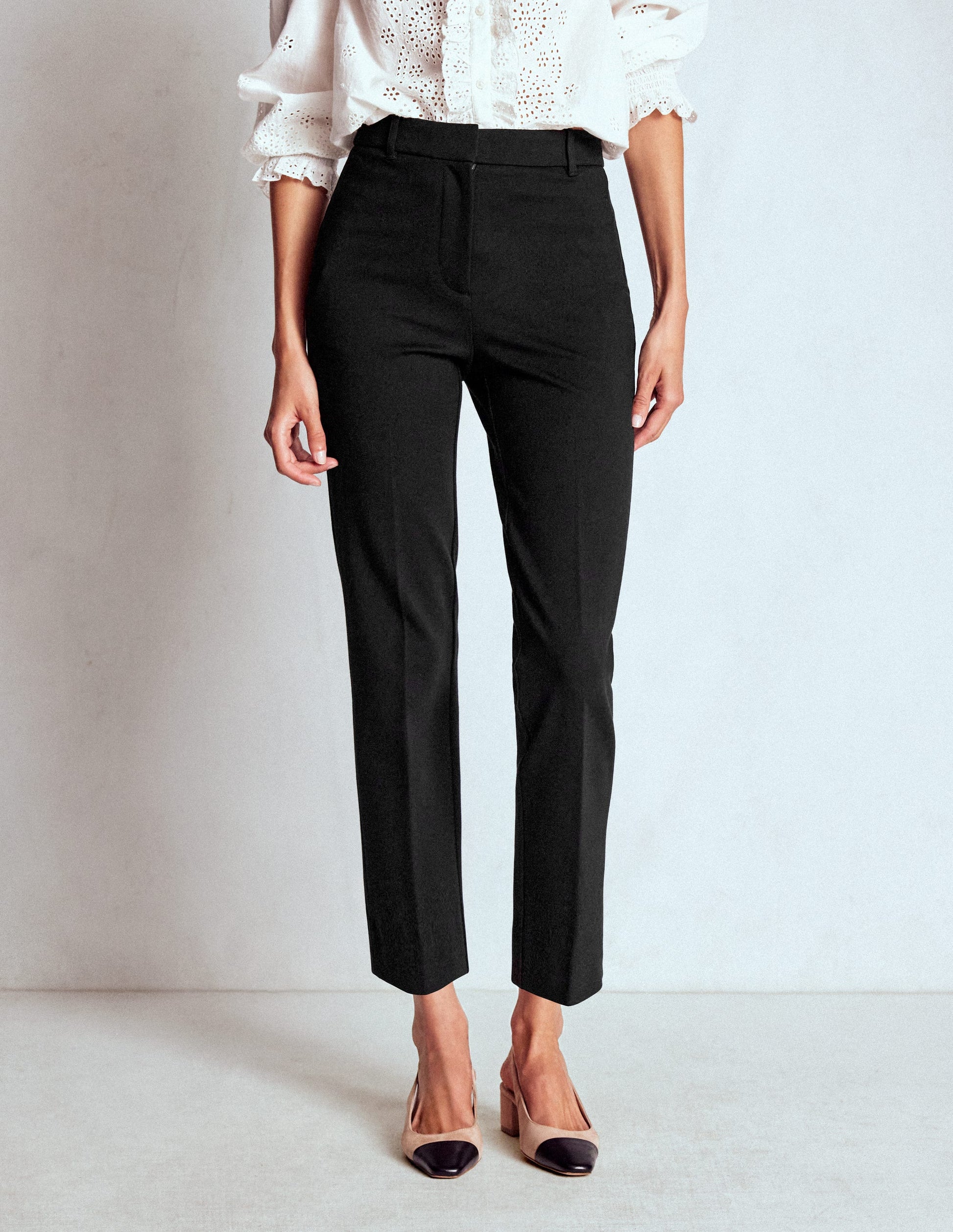 Highgate Ponte Pants-Black-3