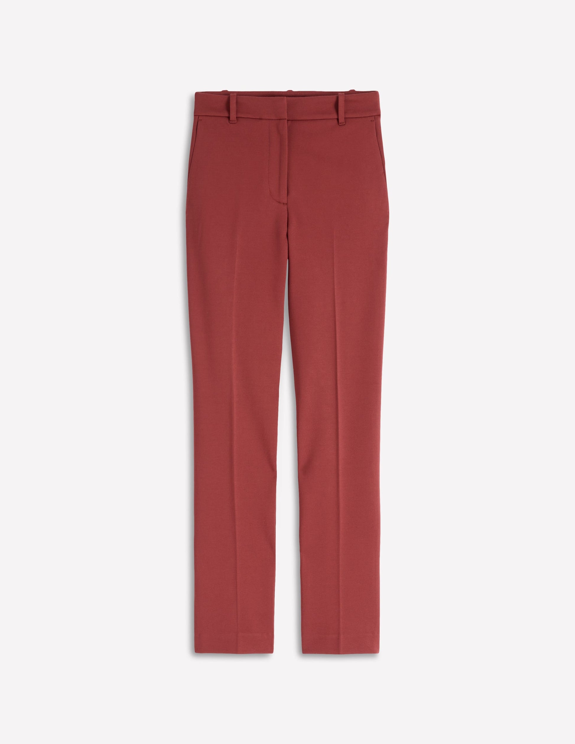 Highgate Ponte Pants-Chestnut-5
