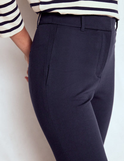 Highgate Ponte Pants-Navy-2
