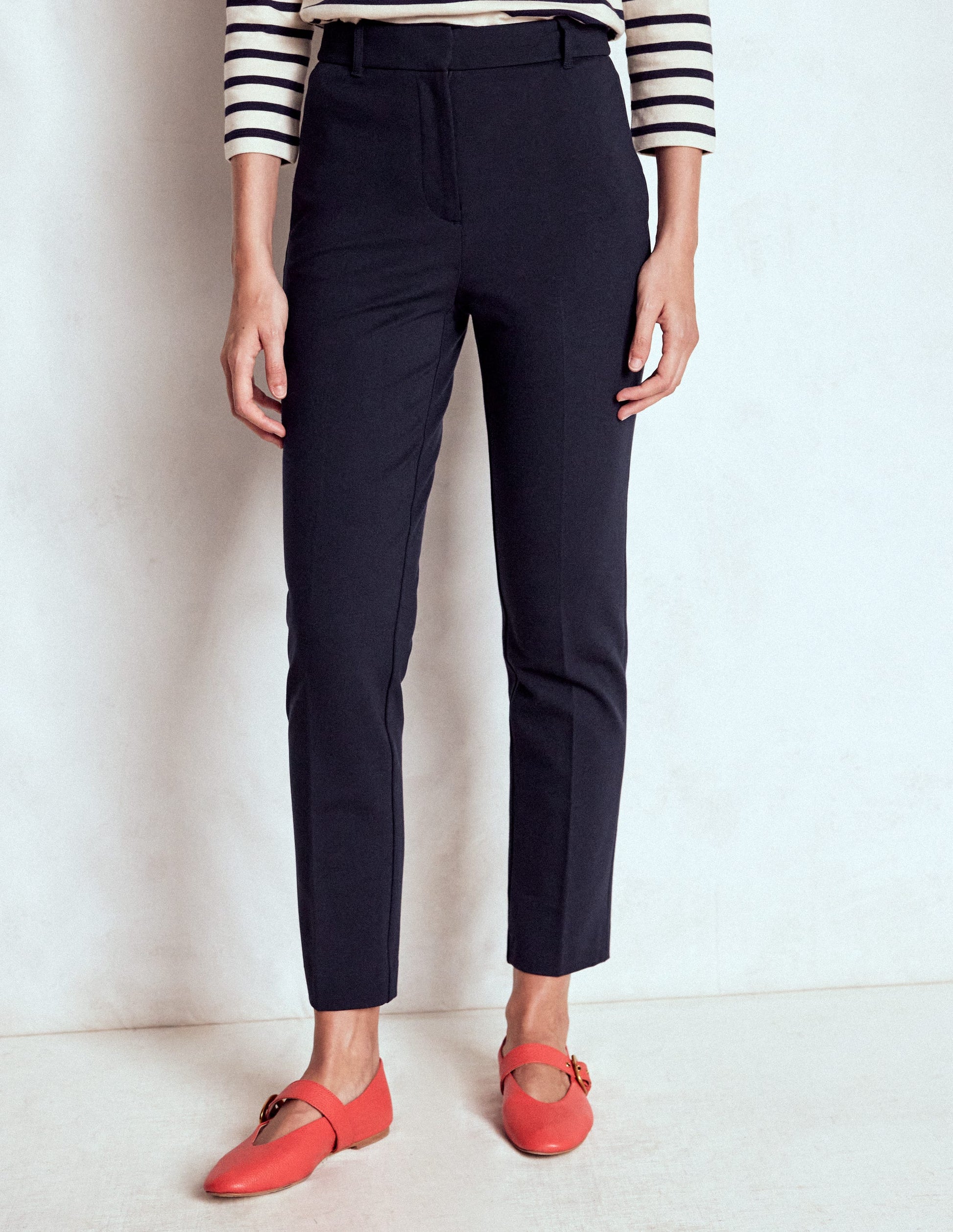 Highgate Ponte Pants-Navy-4