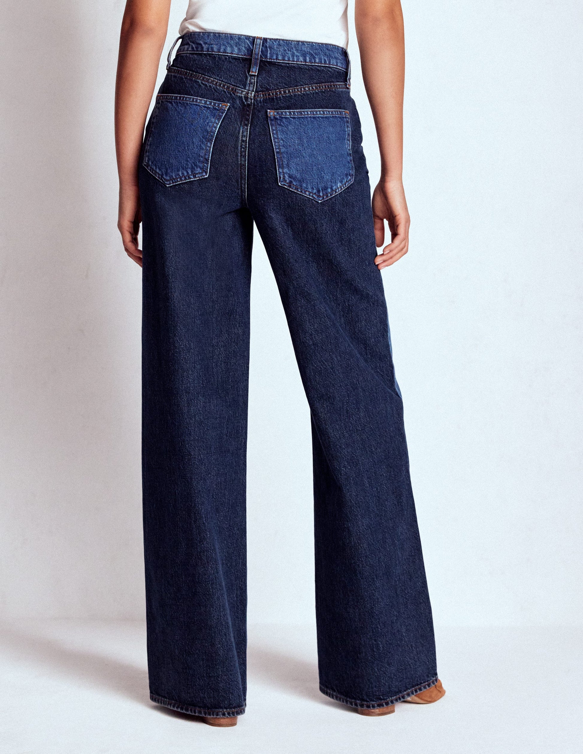 High Rise Wide Leg Jeans-Hotch Potch-8