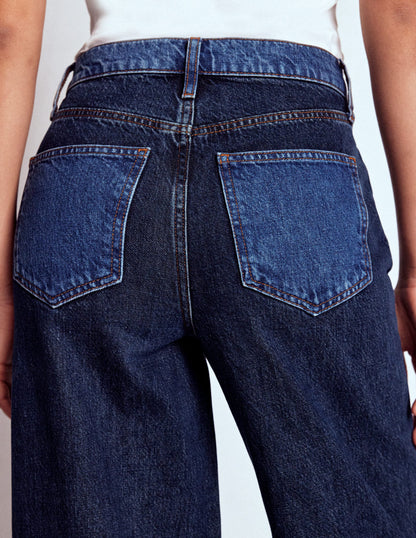 High Rise Wide Leg Jeans-Hotch Potch-9