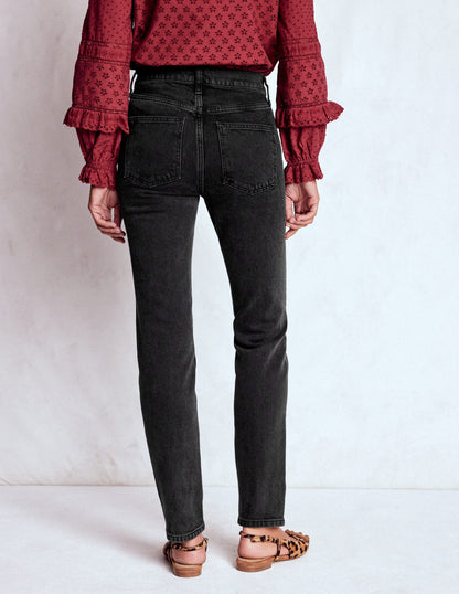 Girlfriend Jeans-Washed Black-3