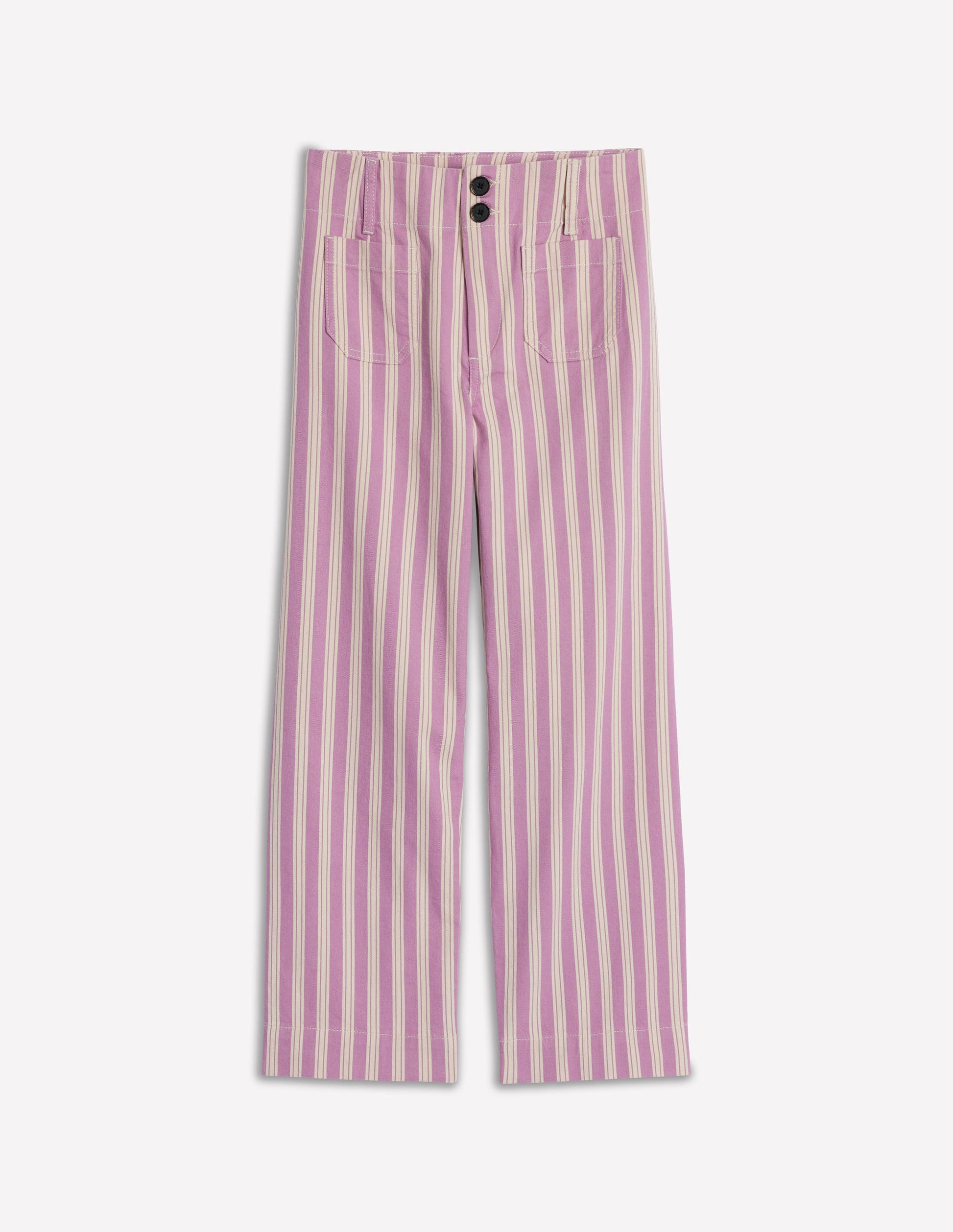 Primrose Patch Pocket Pants-Lilac Tram Stripe-7