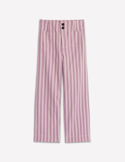 Primrose Patch Pocket Pants-Lilac Tram Stripe-7