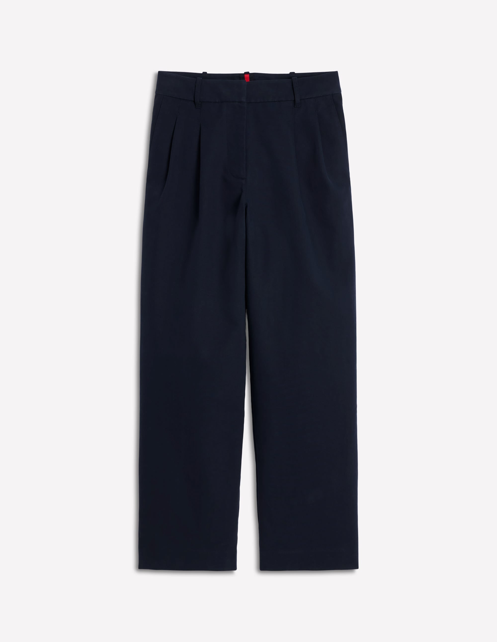 Bloomsbury Cotton Pants-NAVY - Image 6